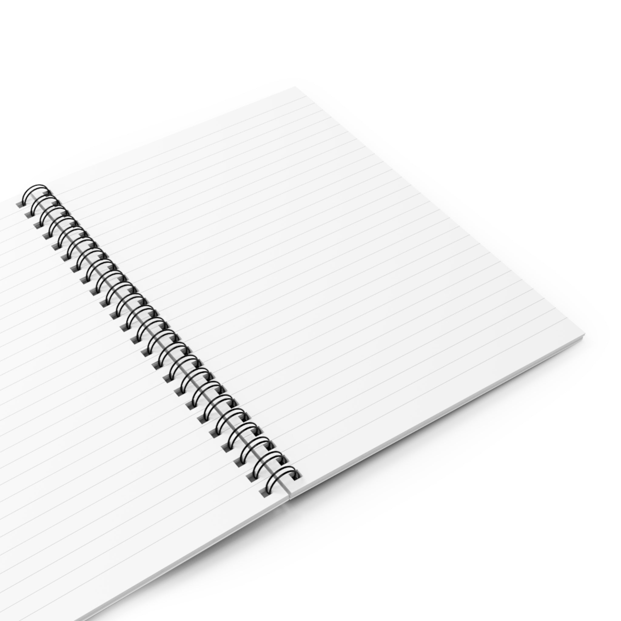 Spiral Notebook with 'Booked and Busy' Design