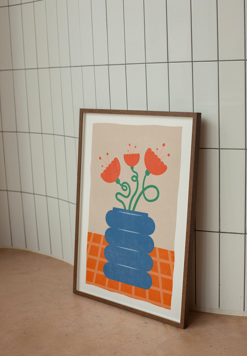 Abstract Bouquet Digital Art Print