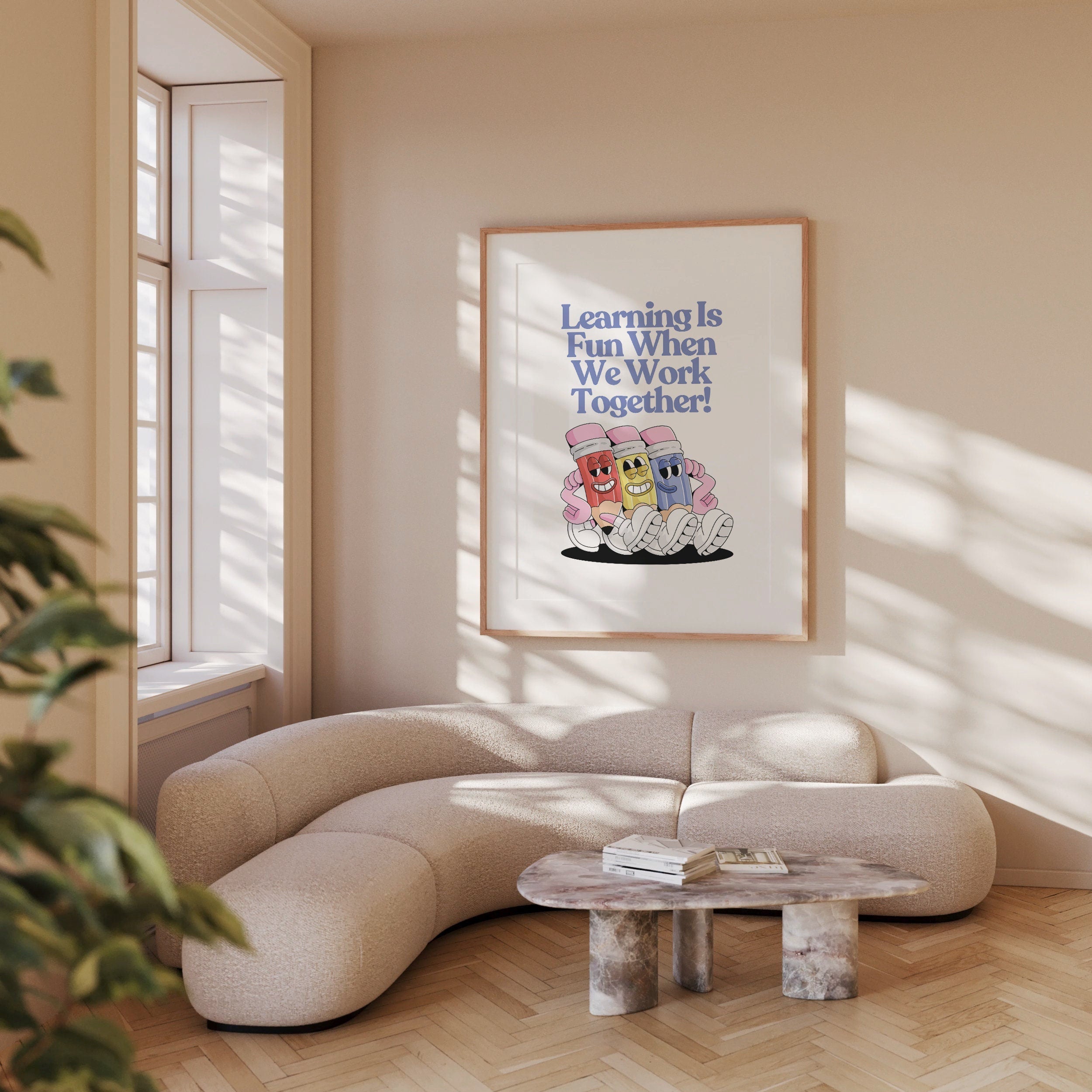 Learning Is Fun Digital Art Print