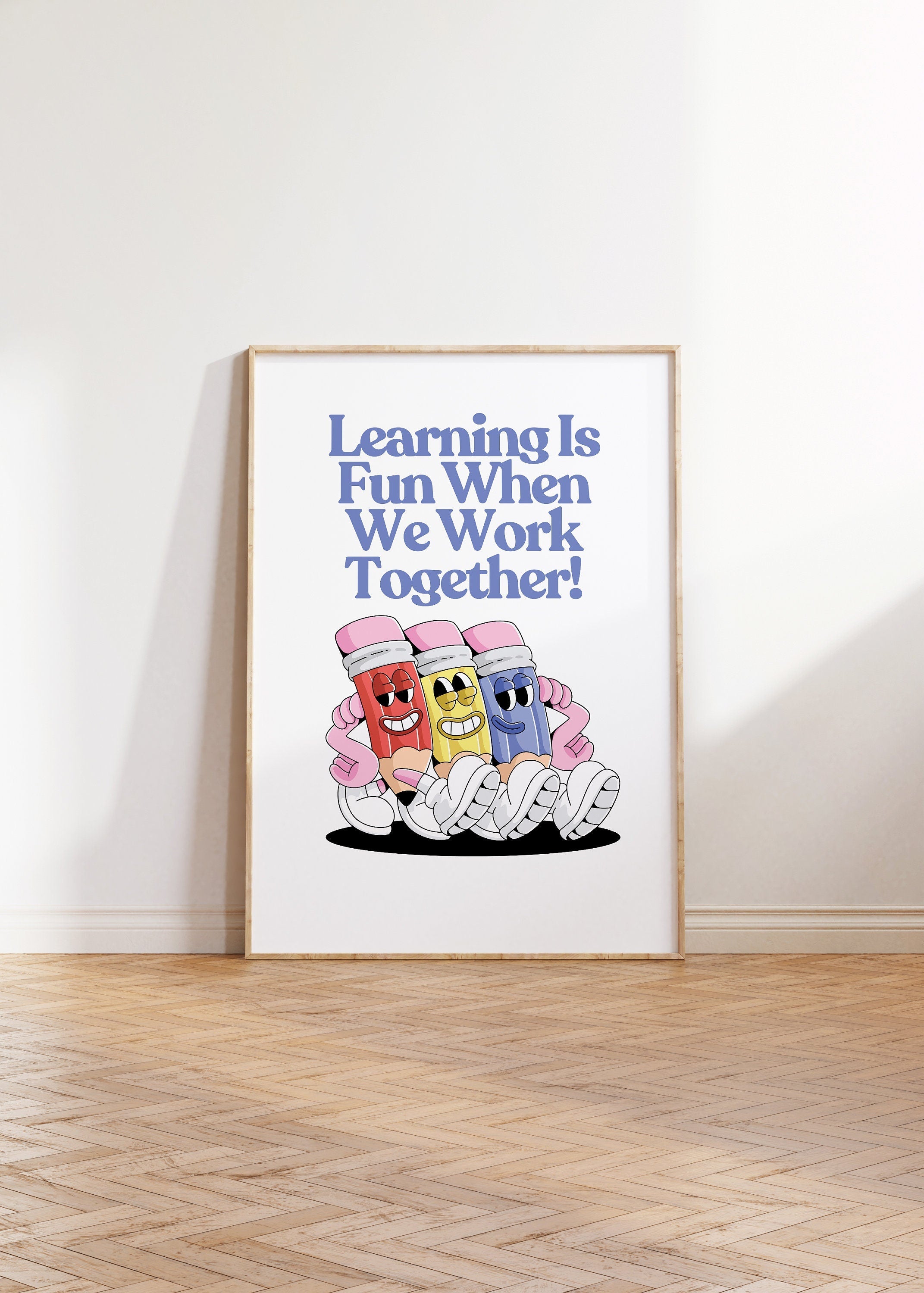 Learning Is Fun Digital Art Print