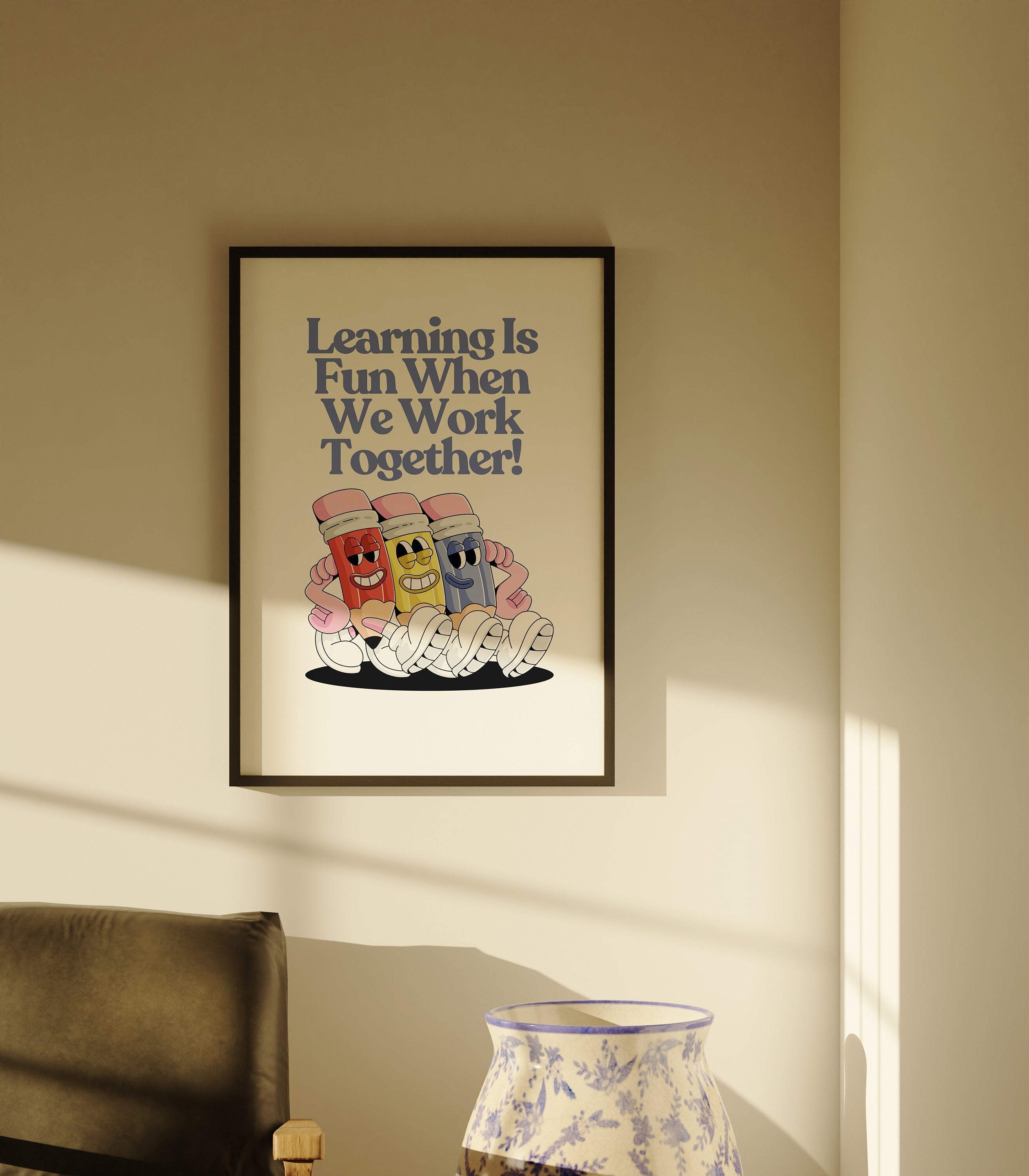 Learning Is Fun Digital Art Print
