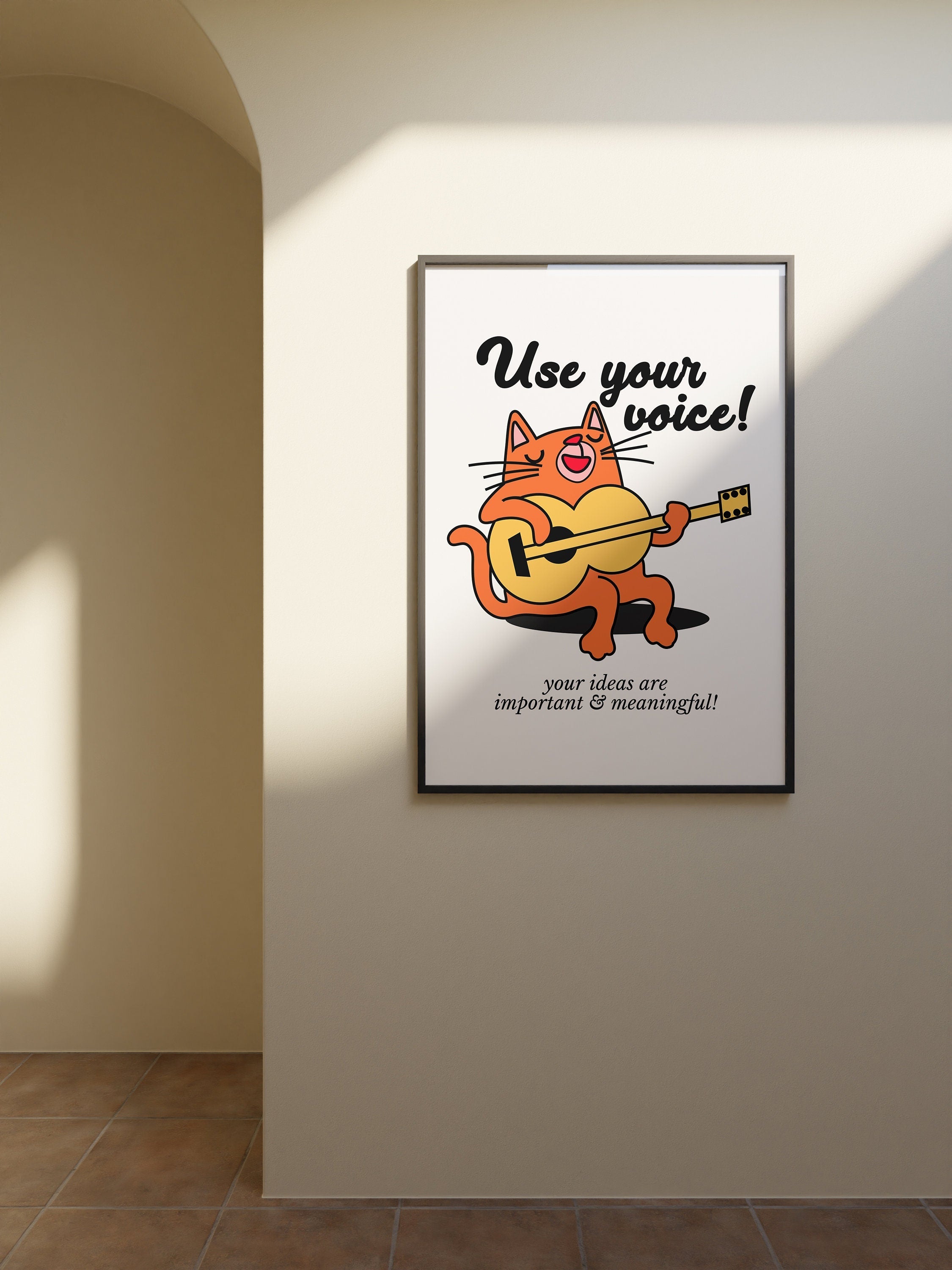 Use Your Voice Digital Art Print