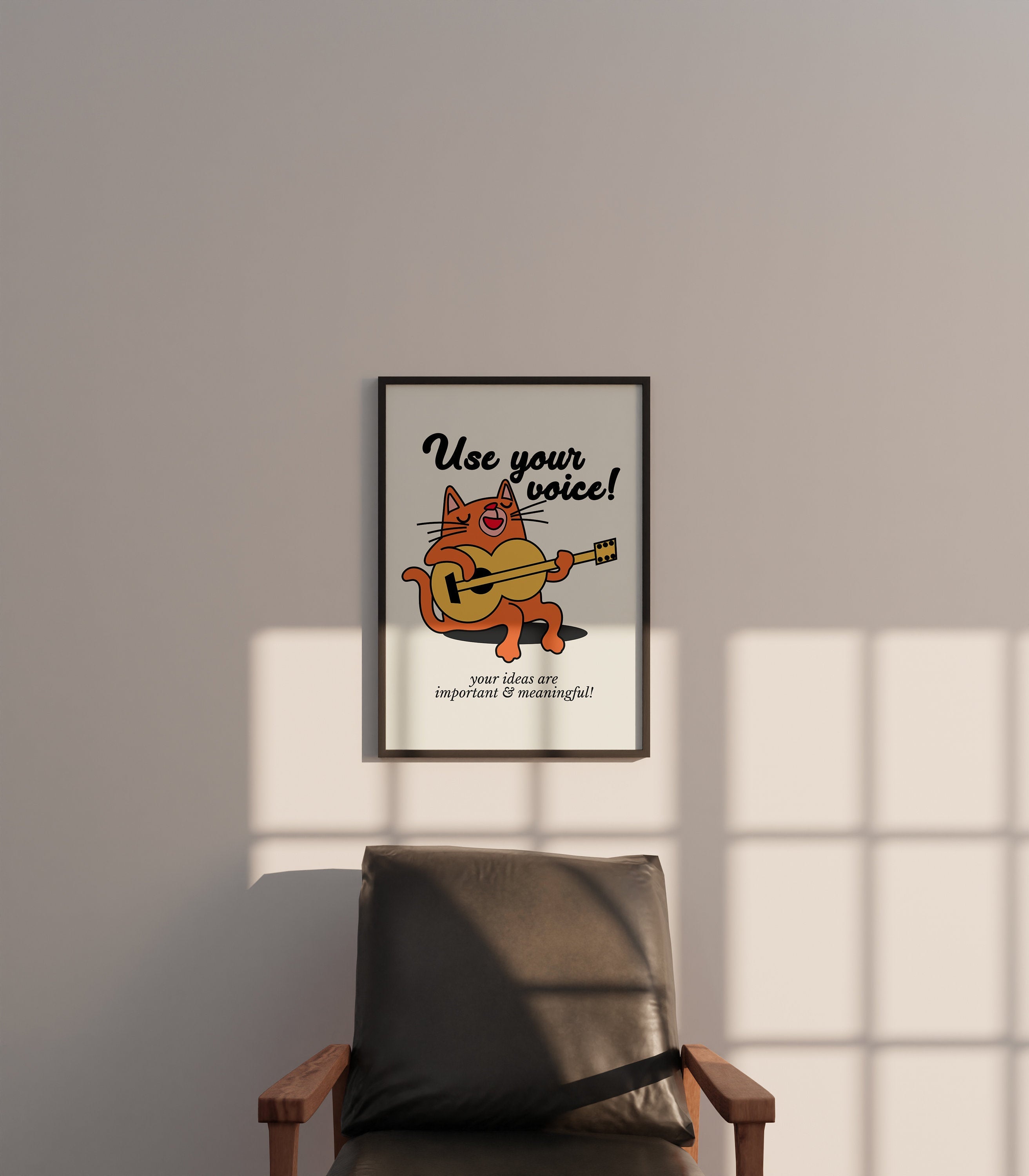 Use Your Voice Digital Art Print