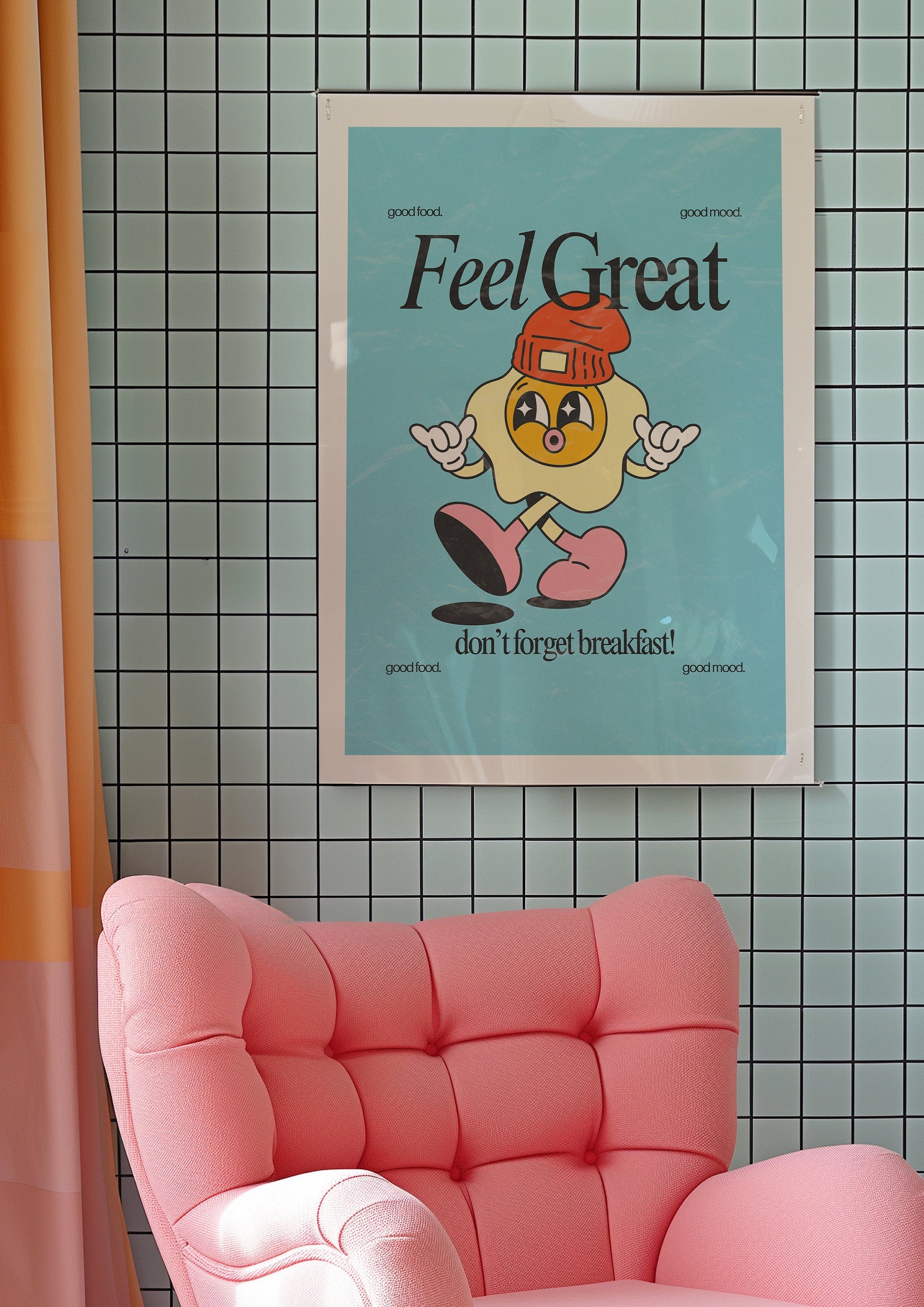 Feel Great Digital Art Print