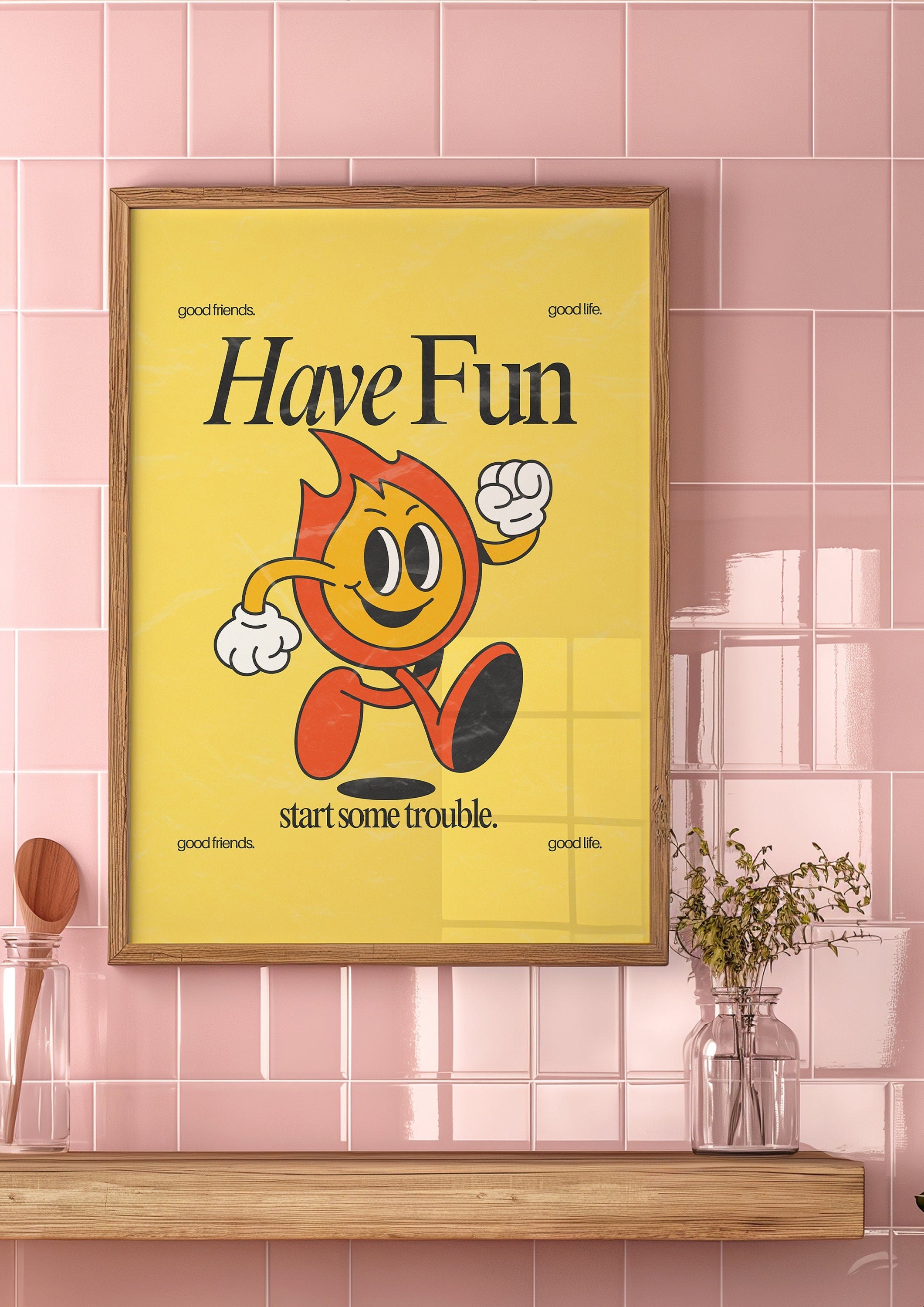Have Fun Digital Art Print