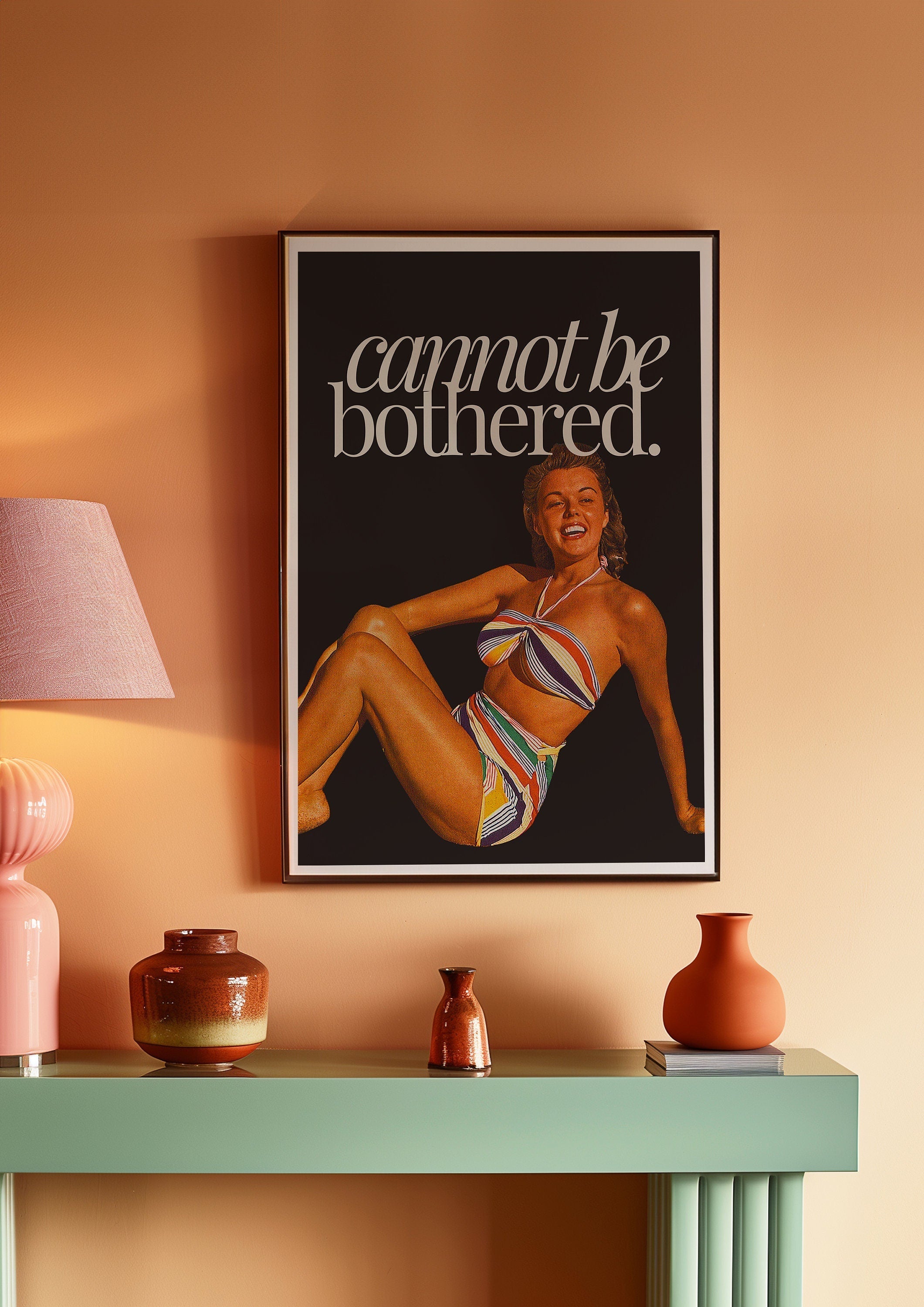 Gallery Wall Set of 6 Pulp Women Digital Art Prints