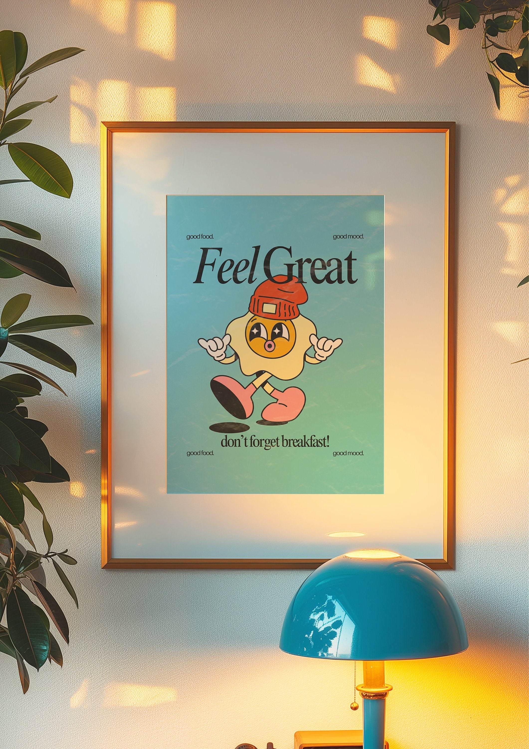 Feel Great Digital Art Print