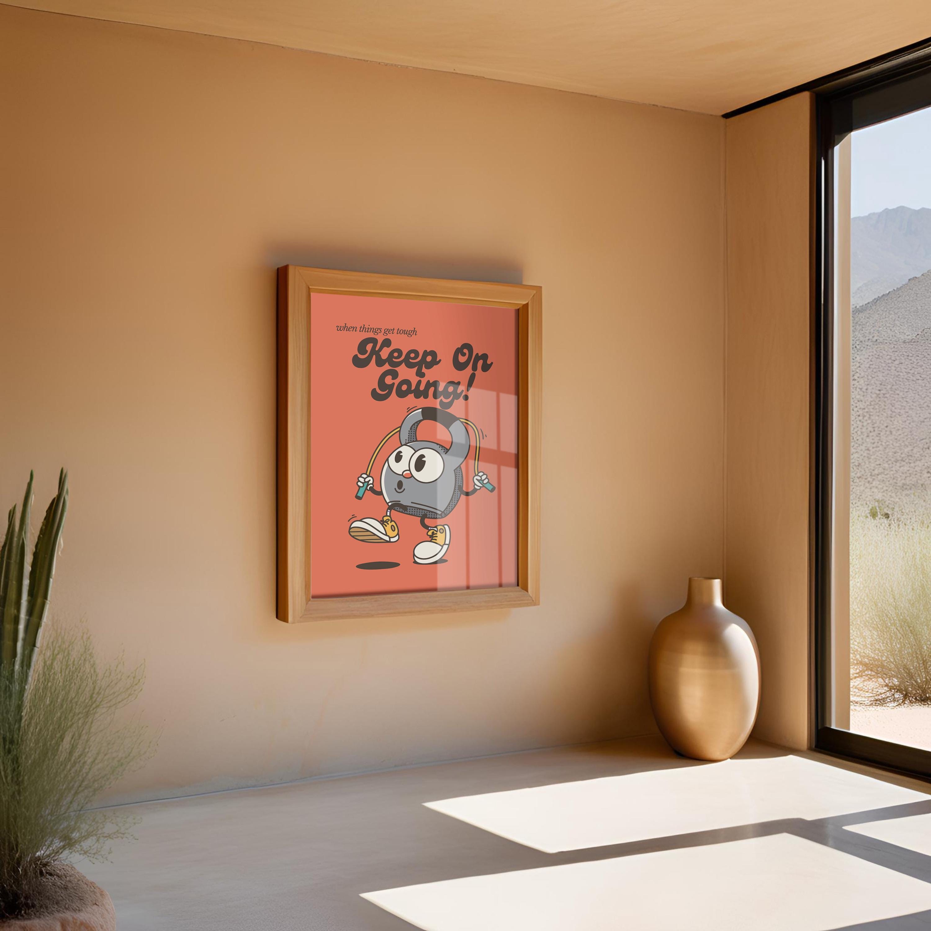 Keep On Going Digital Art Print