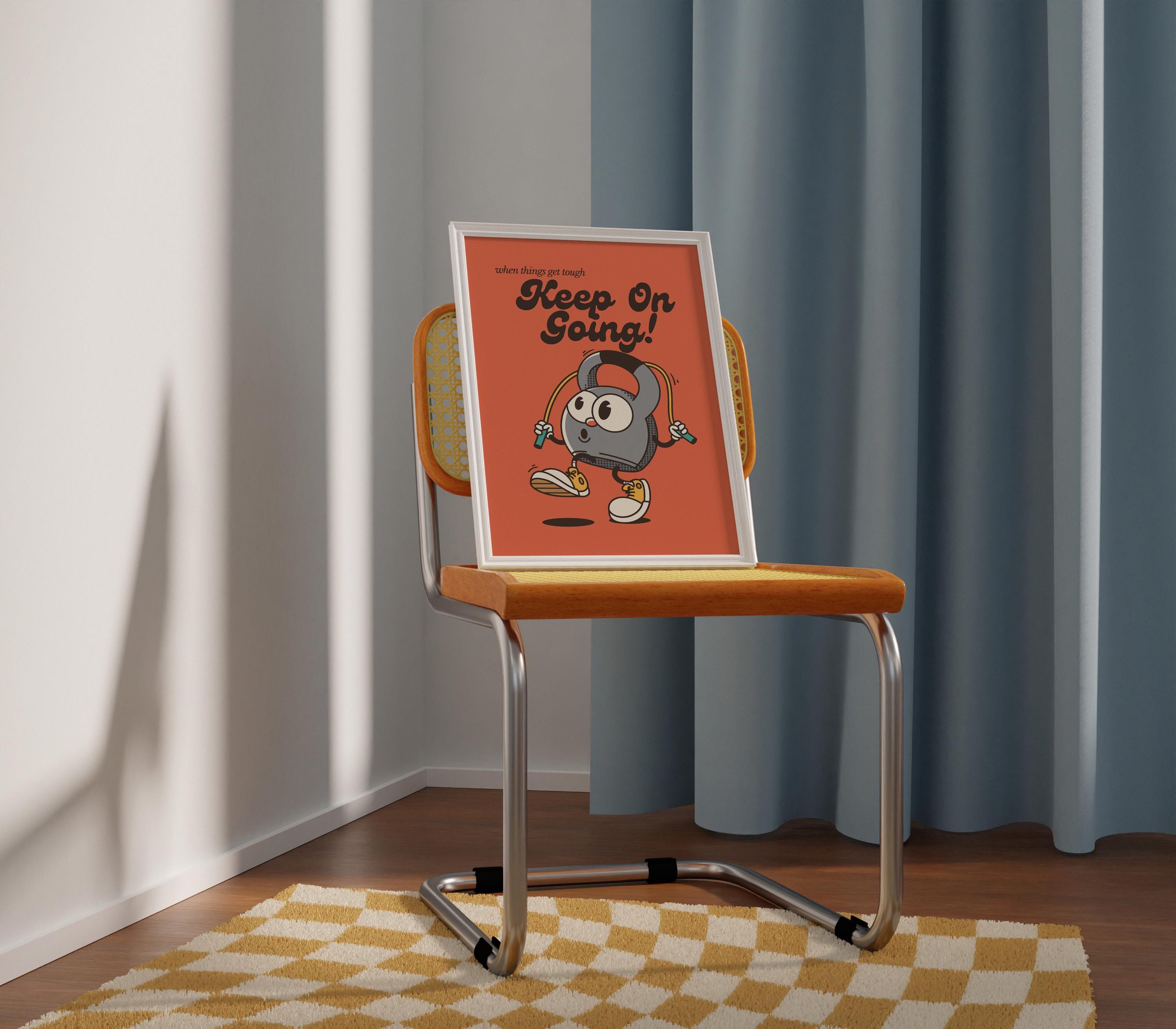 Keep On Going Digital Art Print
