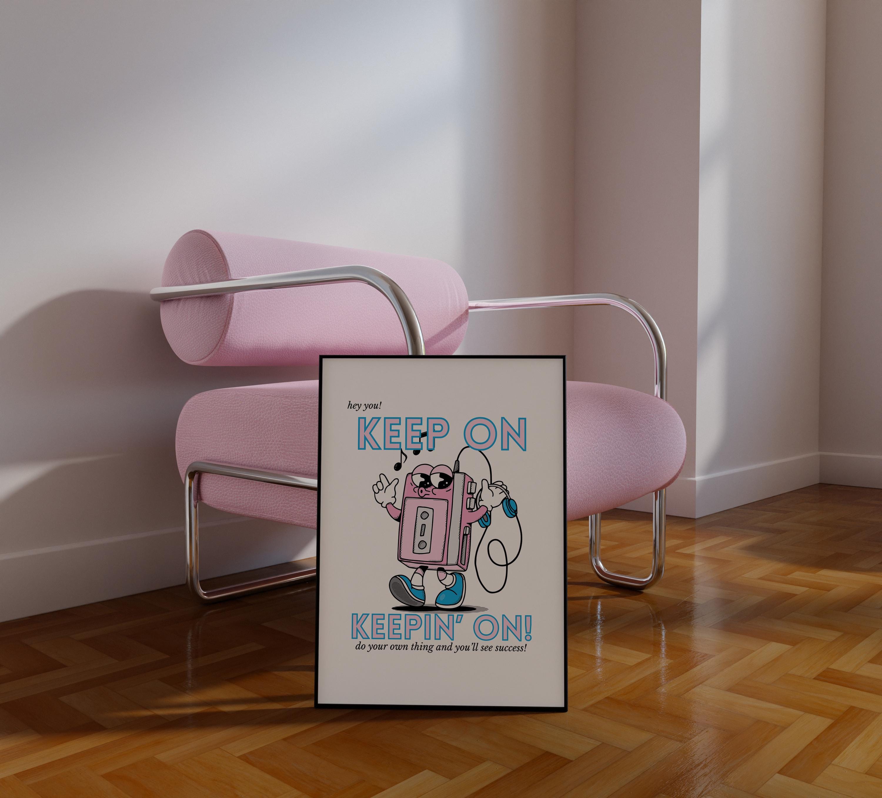 Keep On Digital Art Print