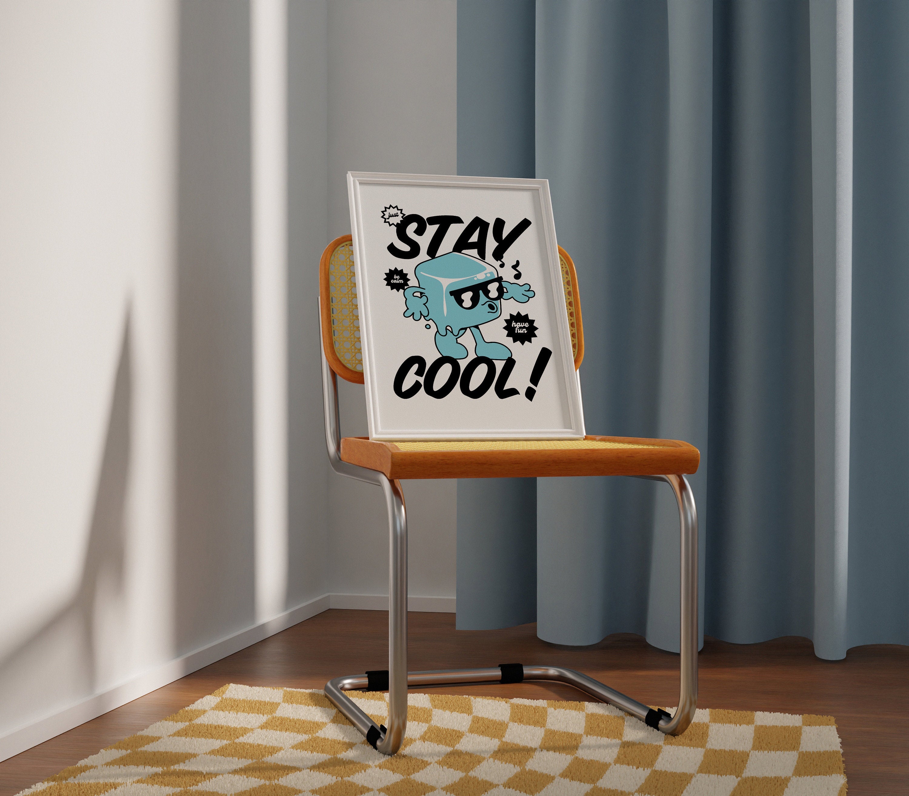 Stay Cool Digital Art Print