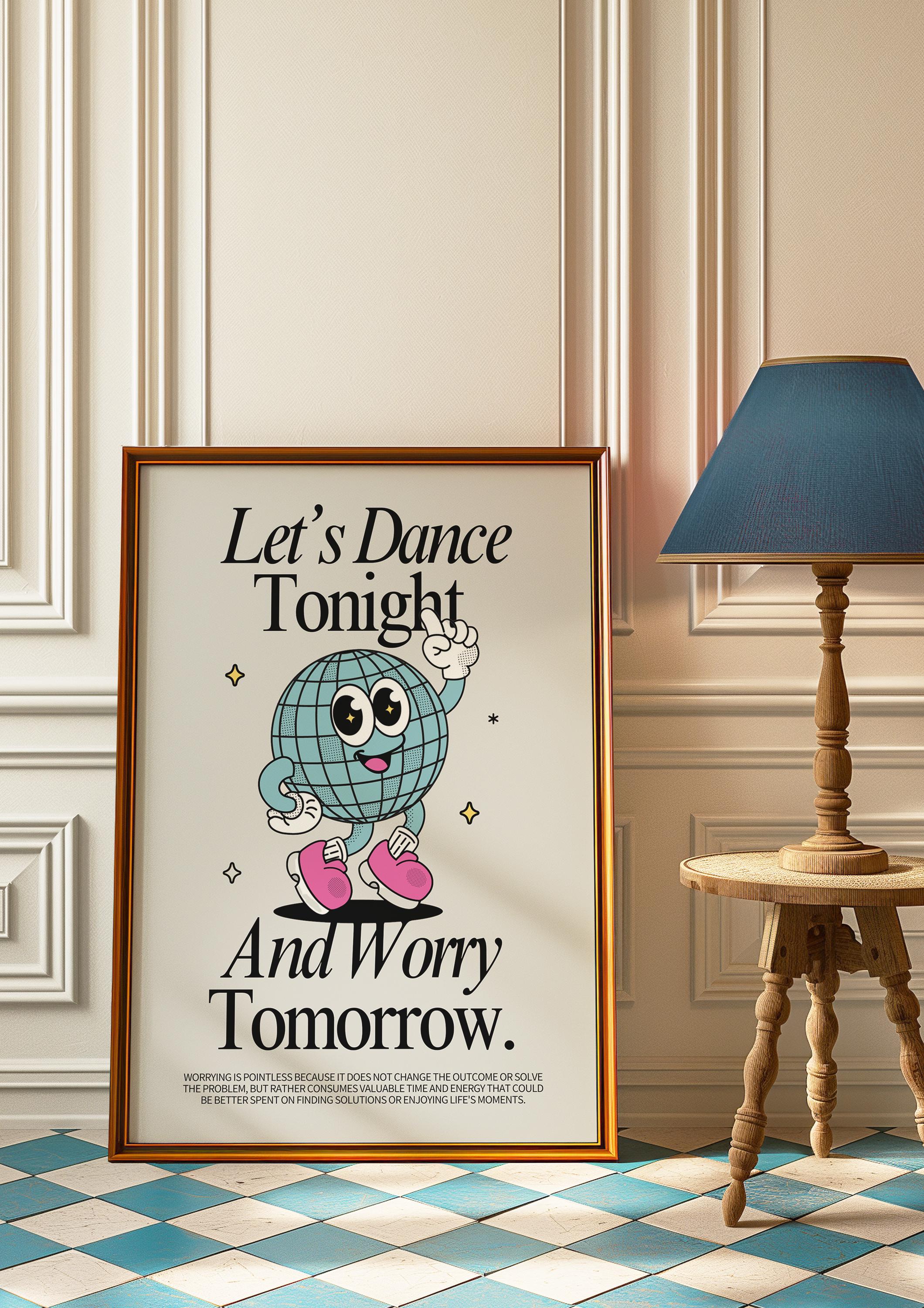 Let's Dance Digital Art Print