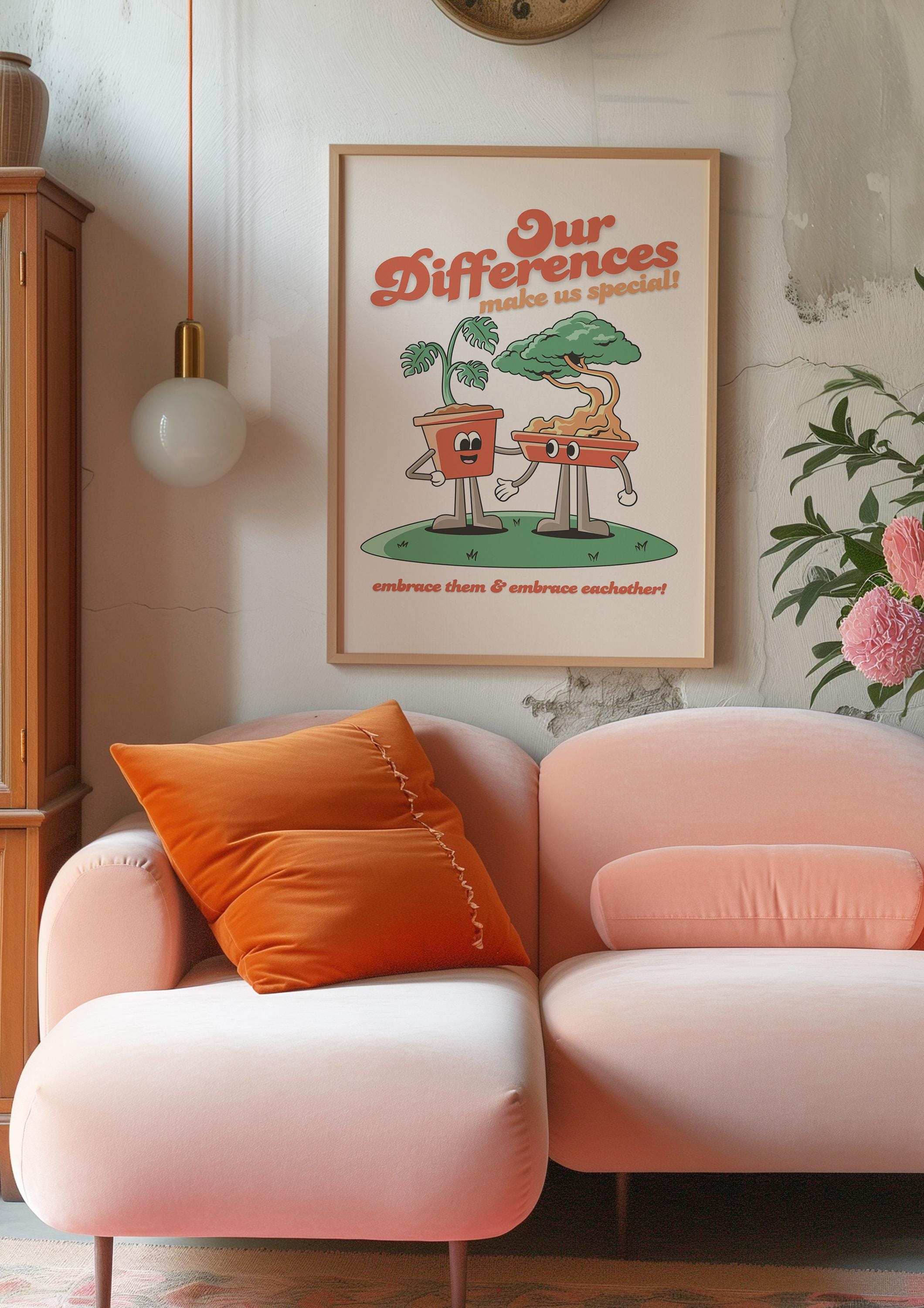 Our Differences Make Us Special Digital Art Print