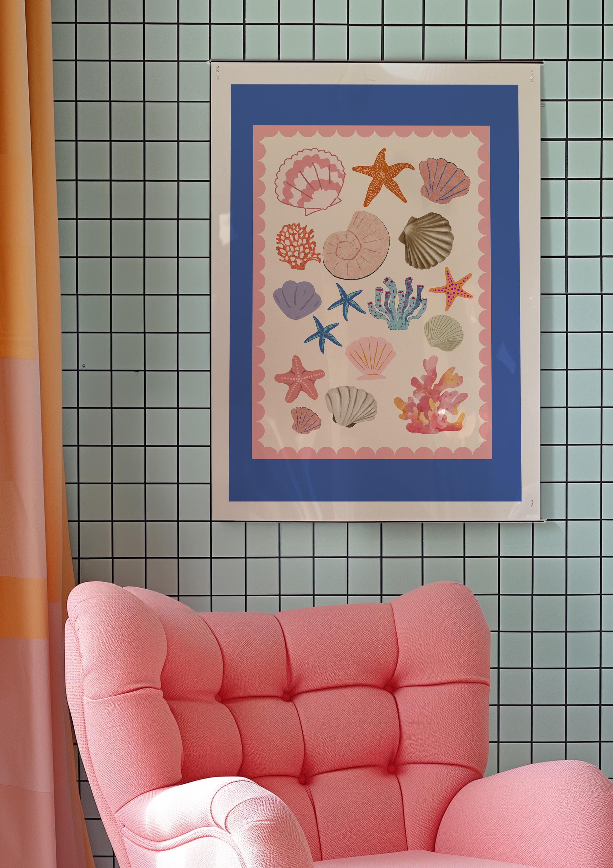 Sea Shells Digital Art Print