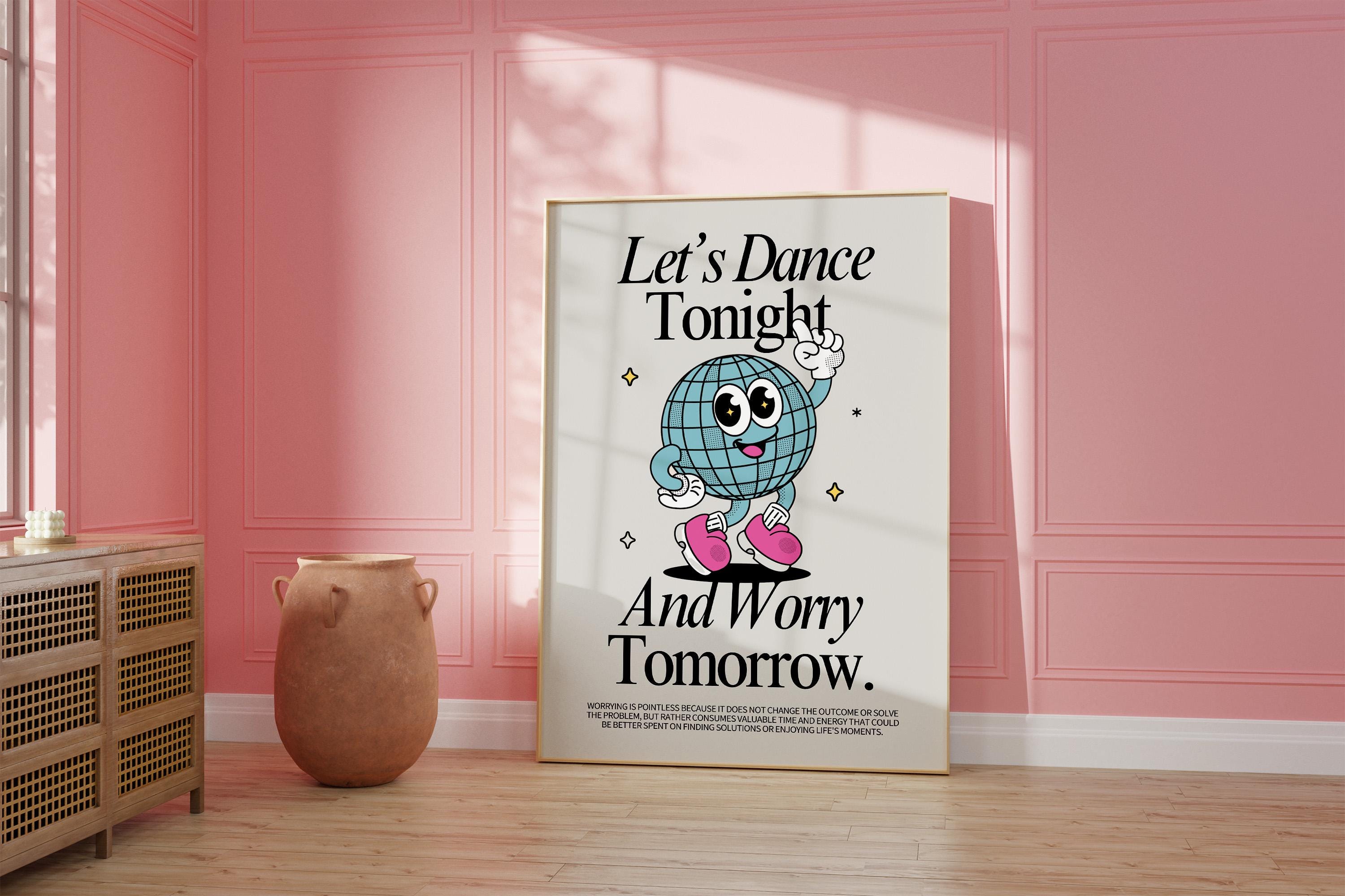 Let's Dance Digital Art Print
