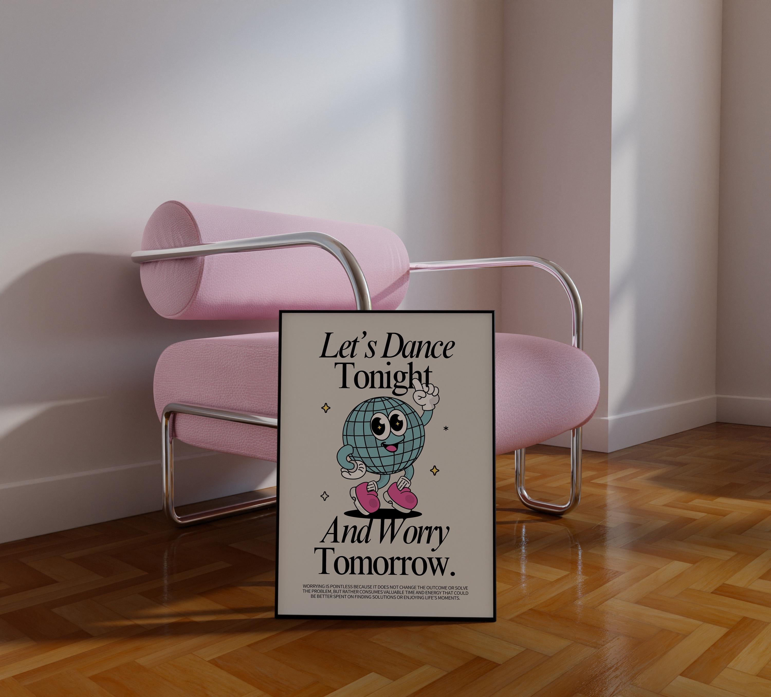 Let's Dance Digital Art Print