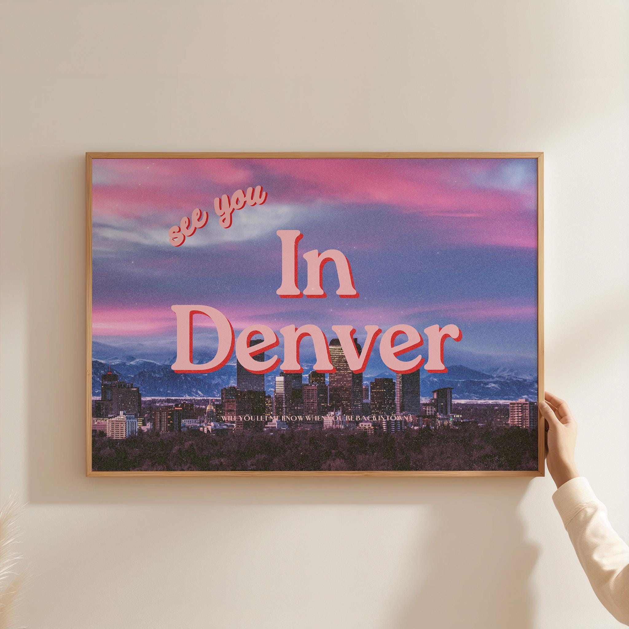 See you in Cincinnati, Retro Photo Print, Retro Cincinnati Art, Cincinnati Posters, Cincinnati Prints, Ohio art prints, ohio posters