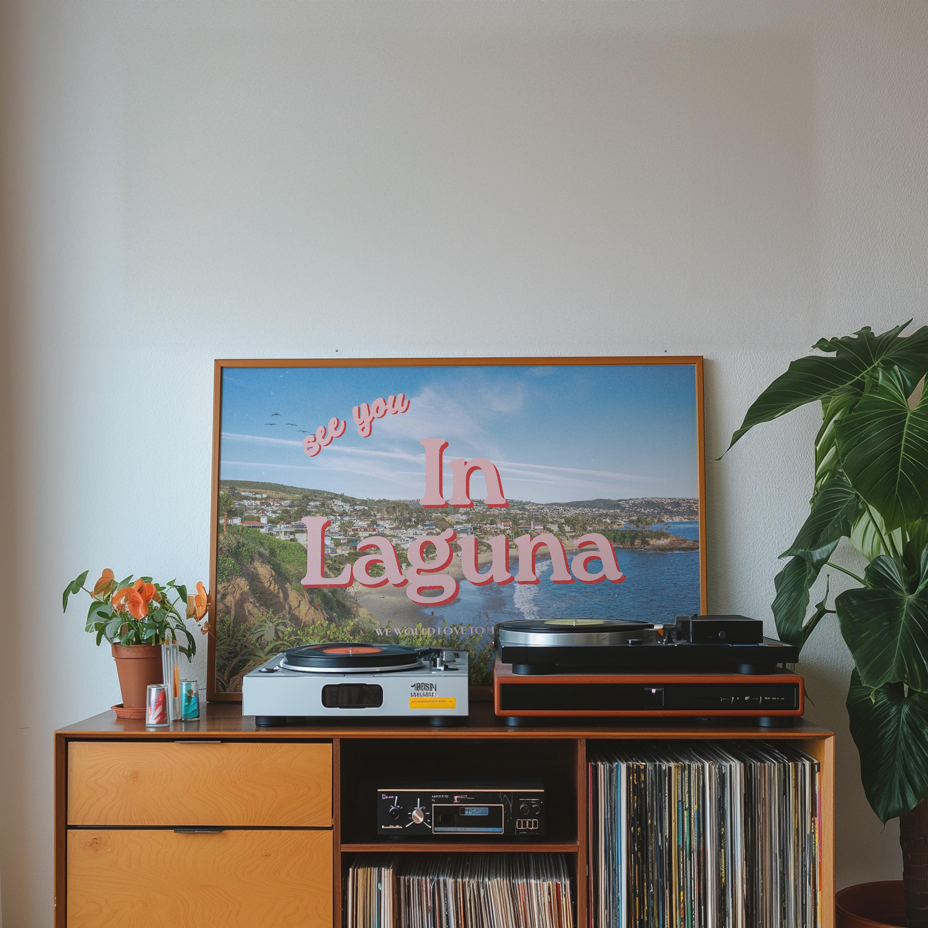 Laguna Beach Wall Art, Laguna Beach Art, Laguna poster, Laguna Beach Print, California Art Print, Vintage Photograph Art, Beach Art Print