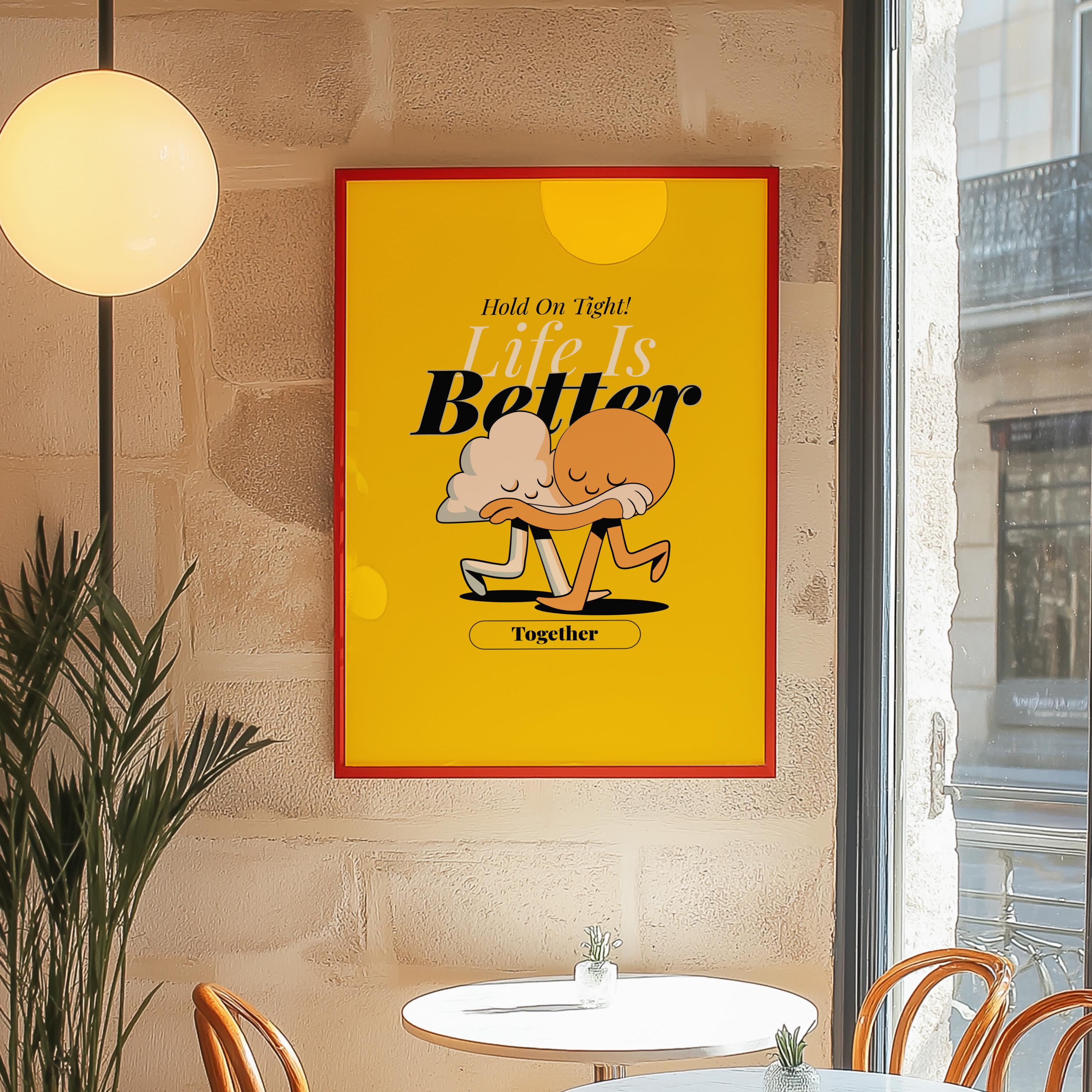 Retro Wall Print Quote, Digital Download Print, Classroom Decor, Positive Affirmations Print, Trendy 70's Poster, Cute Nursery Poster