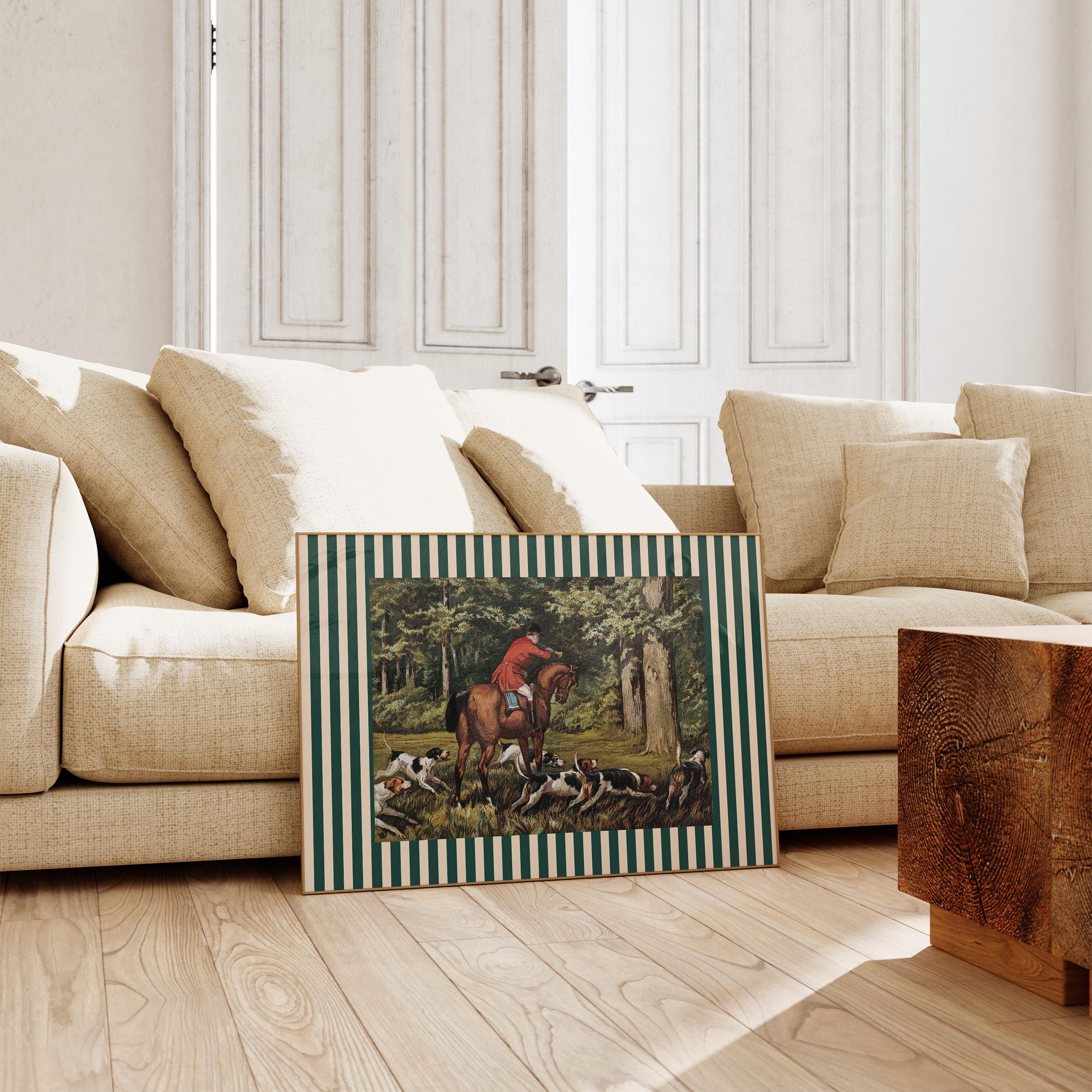 Horse Art Print, Vintage Nursery Art, Boys Room Decor, Vintage Horse Art Print, Vintage Art Decor, Horse Painting, Digital Art Print