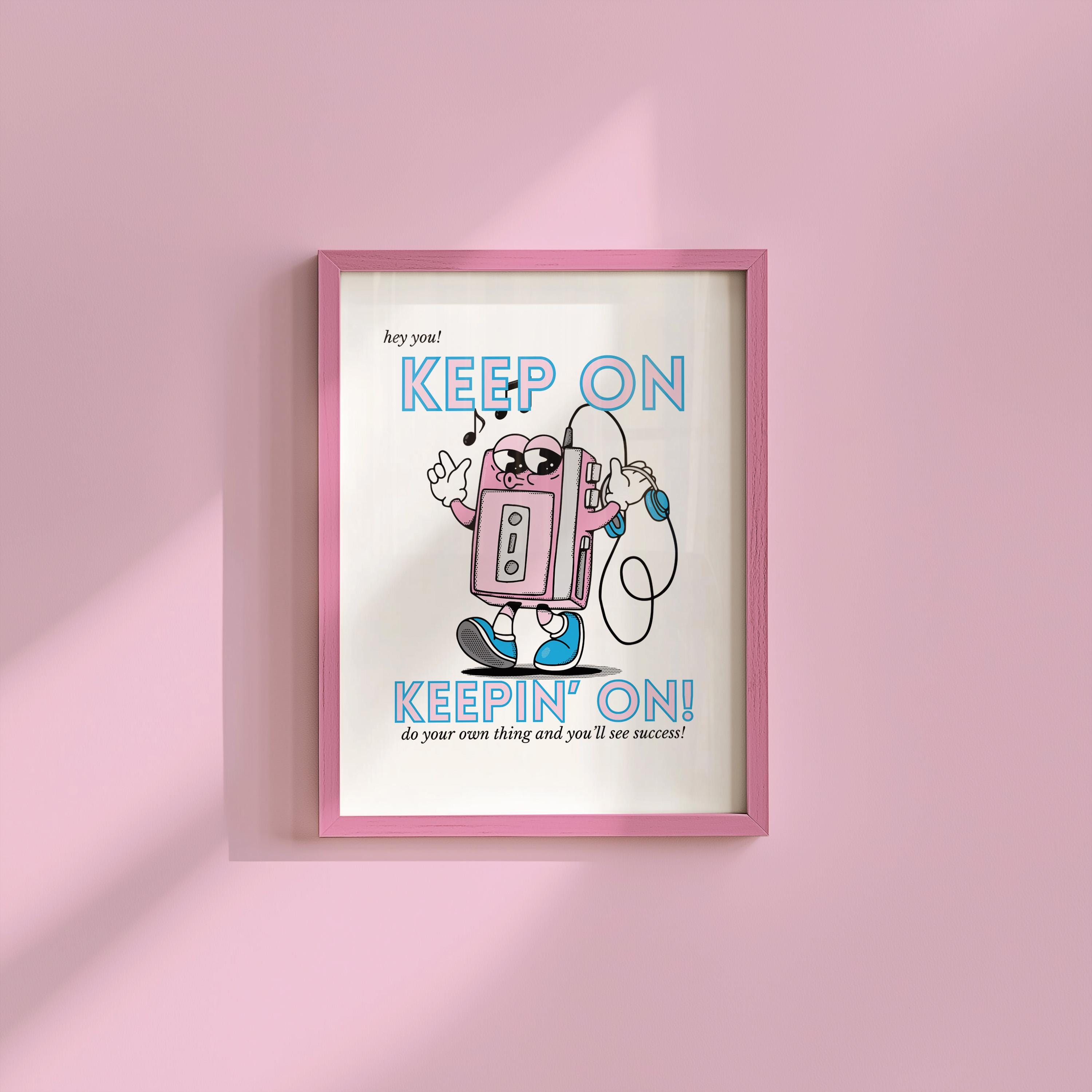 School Print, Inclusivity Digital Print, Instant Download, Stay True Art, Retro Art Print, Classroom Posters, Kids Room Art