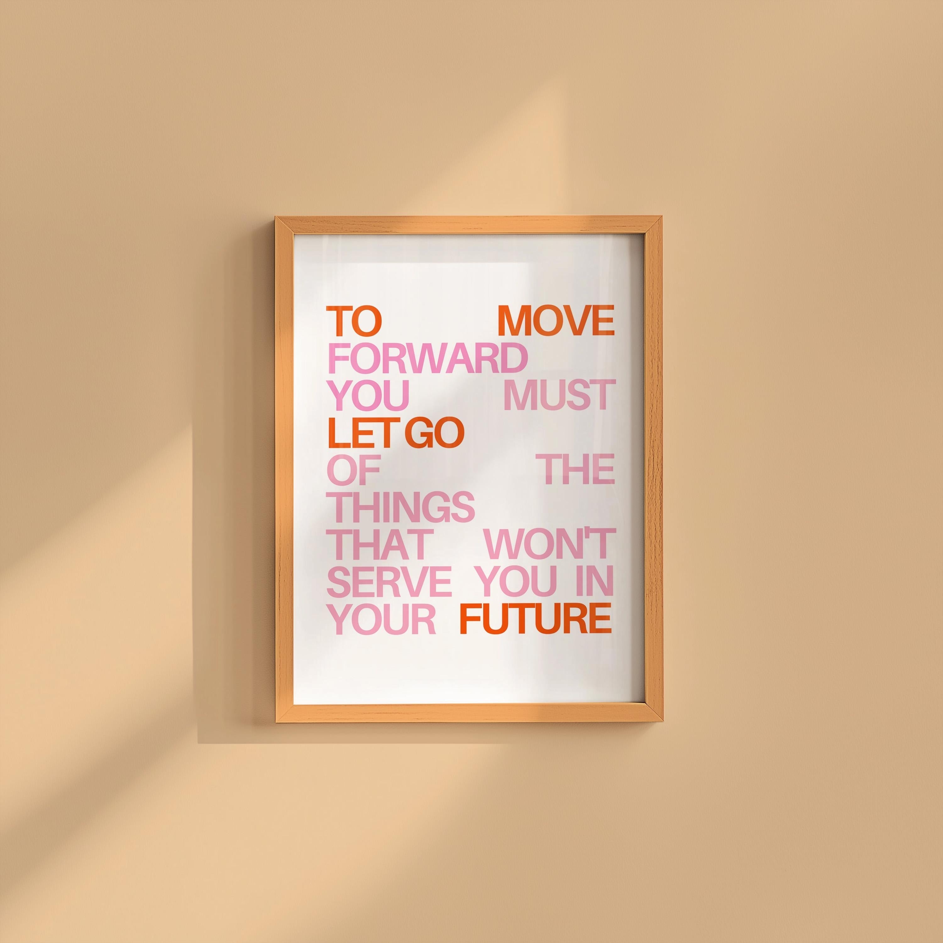 Positivity Quote Digital Art Print
