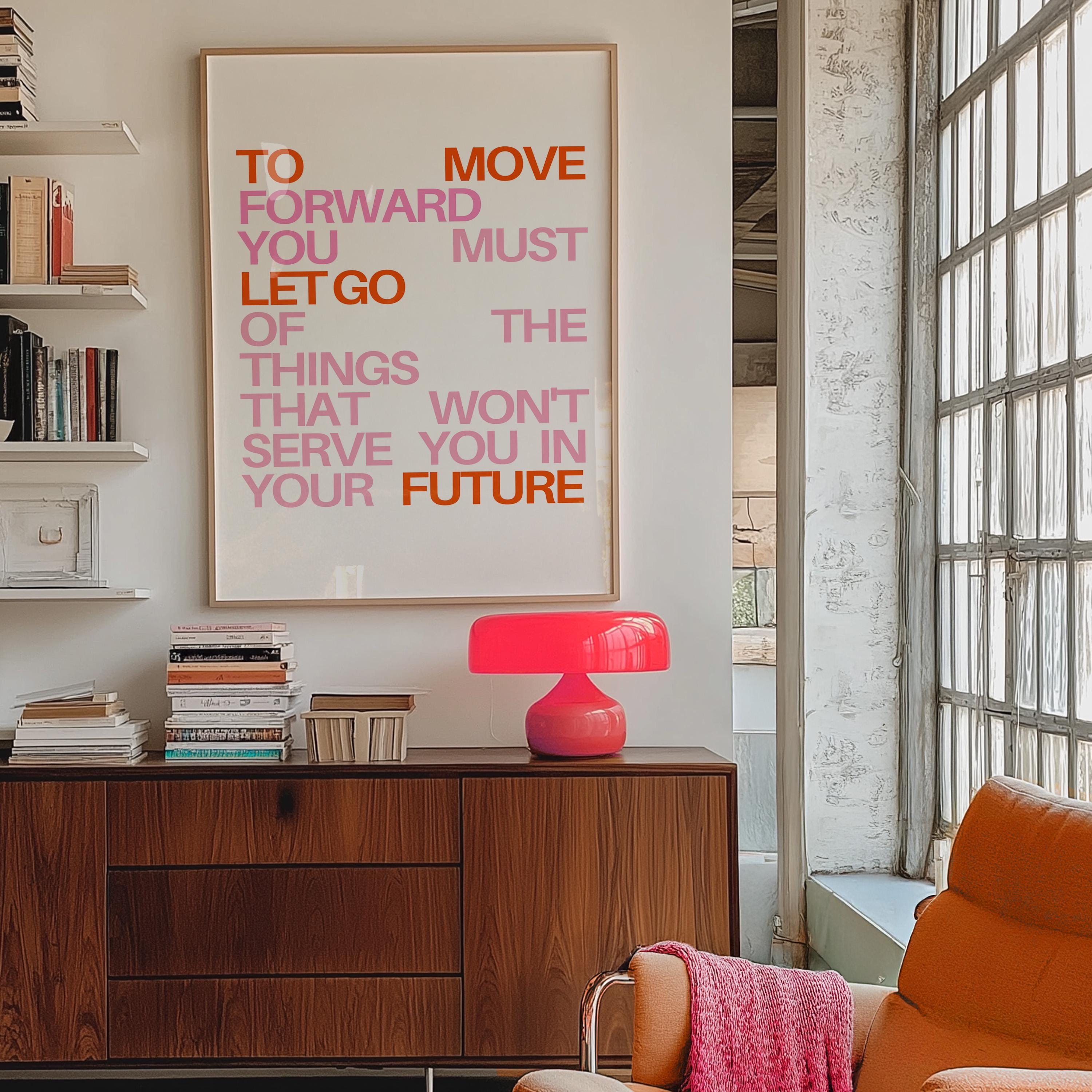 Pink Quote Print, Positive Typography, Wall Art Happy Prints, Bedroom Posters, Dorm Room Decor, Classroom Art, Digital Art, GS Print Shoppe