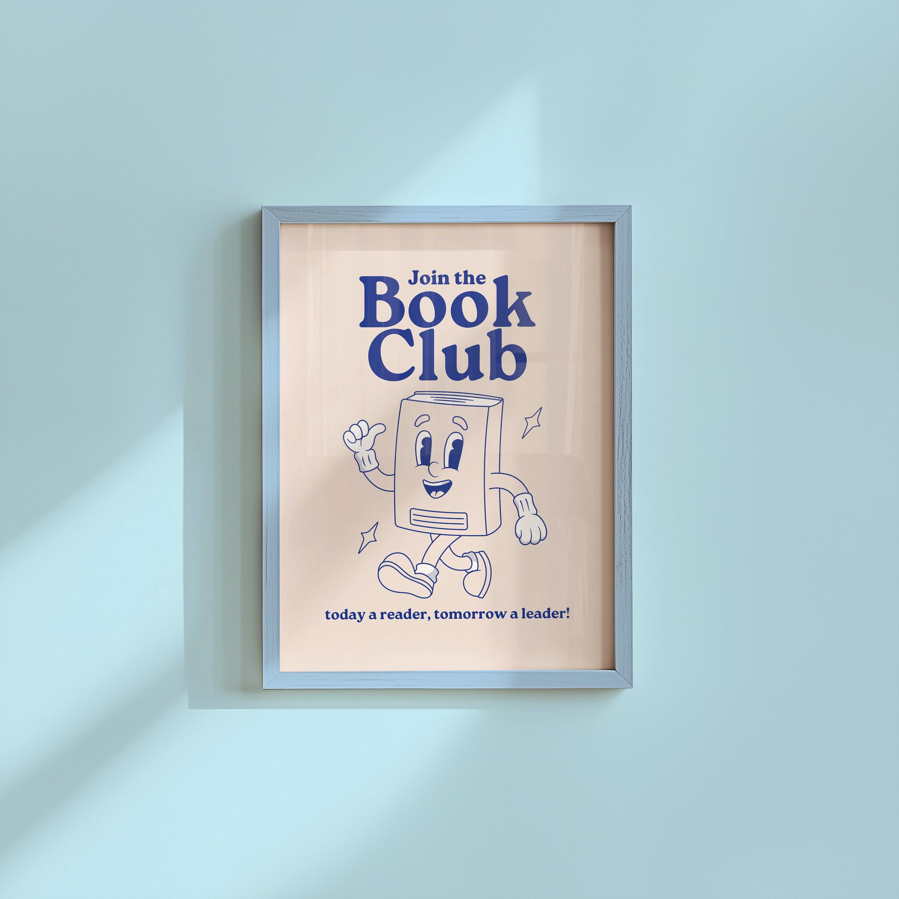 Join the Book Club Digital Art Print