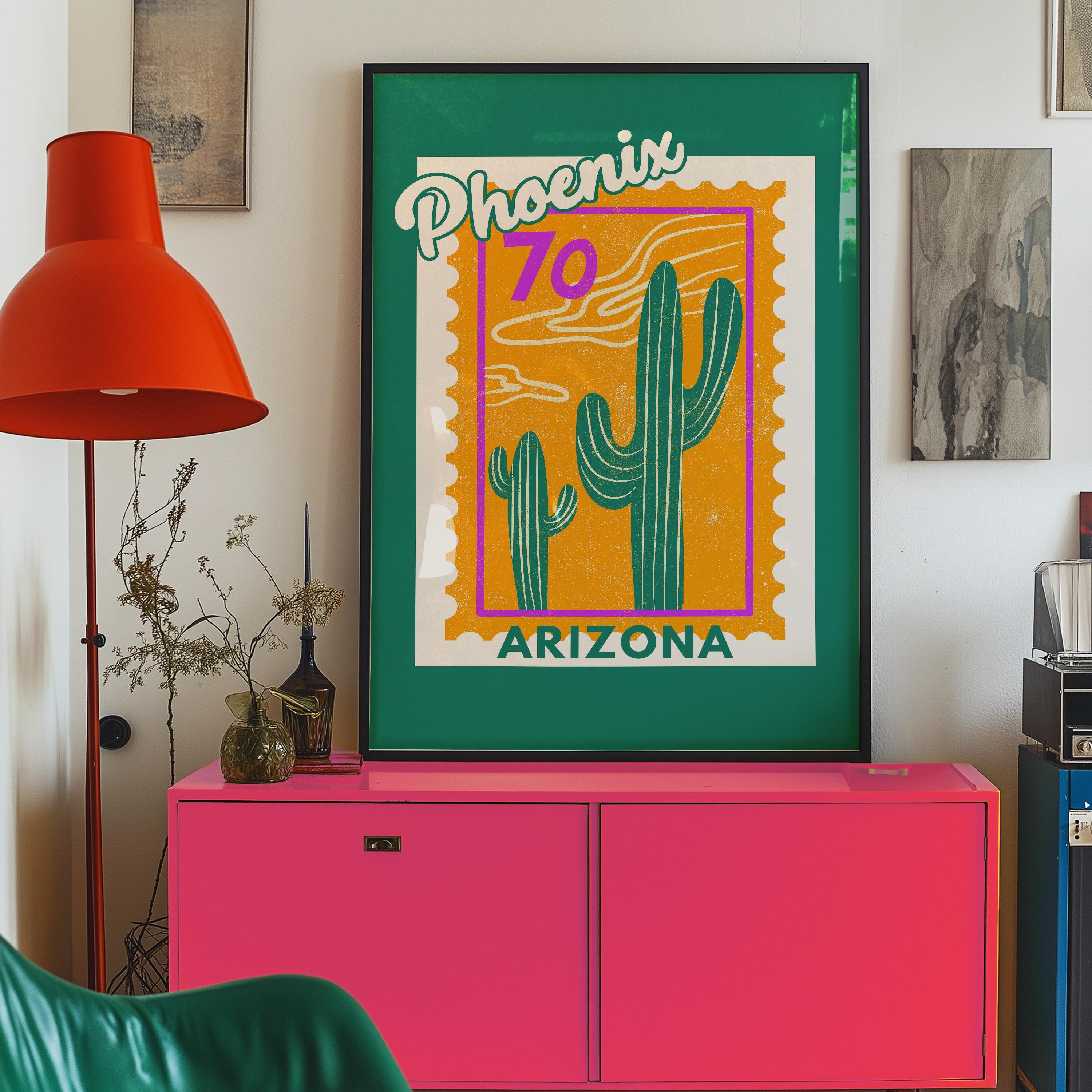 Phoenix Stamp Digital Art Print