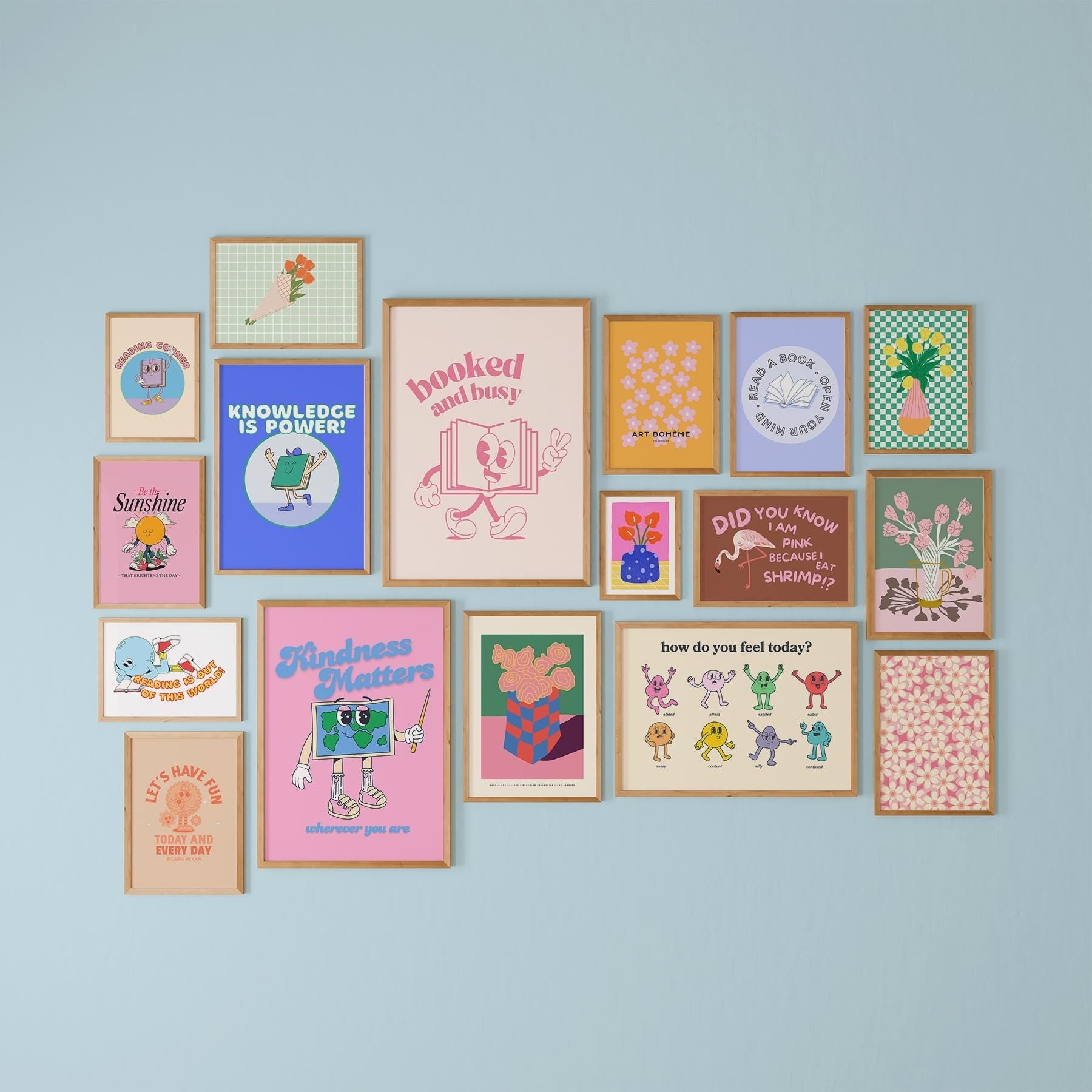 Gallery Wall 17 Digital Art Prints