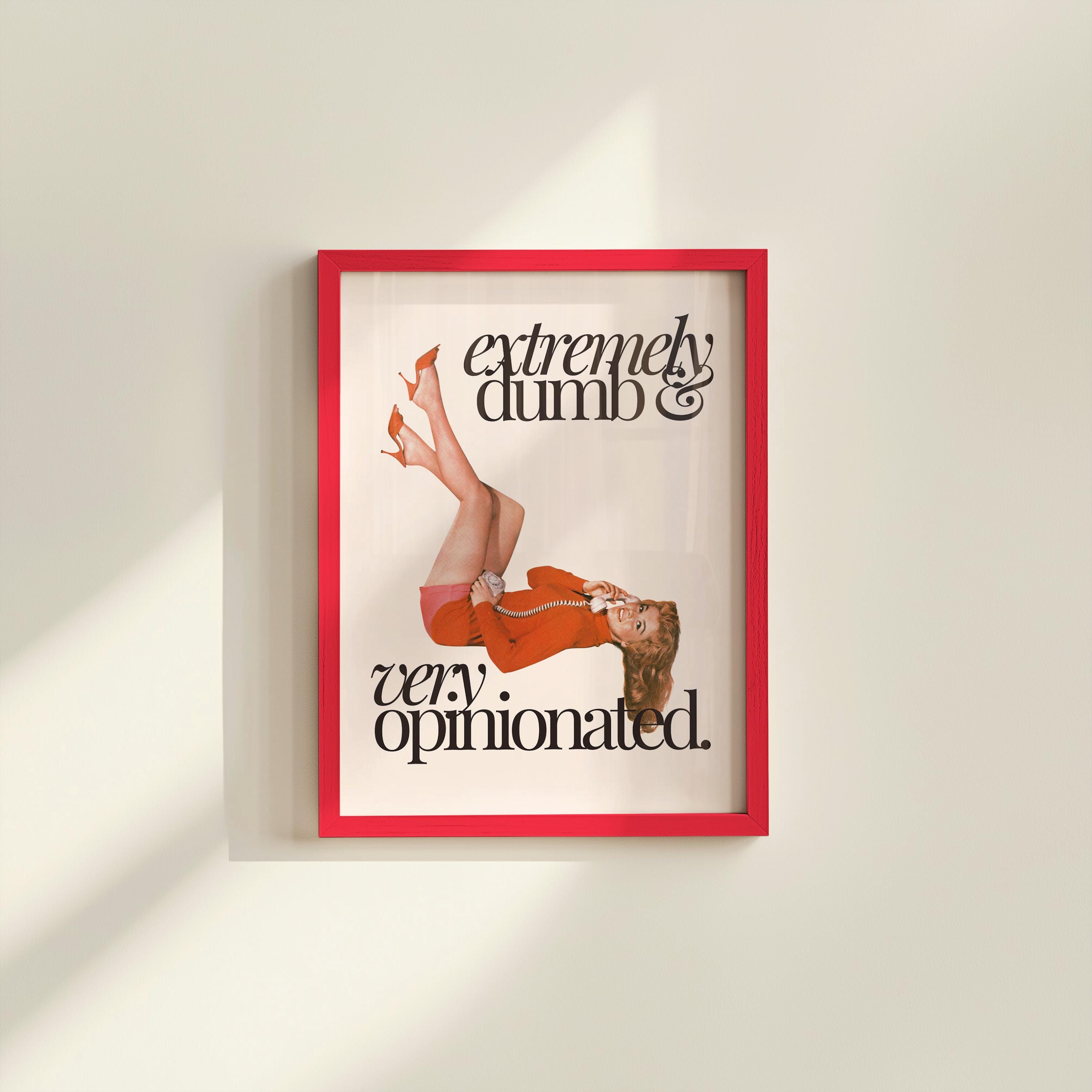 Retro Aesthetic Art,Apartment Art,Feminist Art,Living Room Decor,Pulp Pinup Art, Pulp Art Print, Retro Funny Women Art, GS Print Shoppe