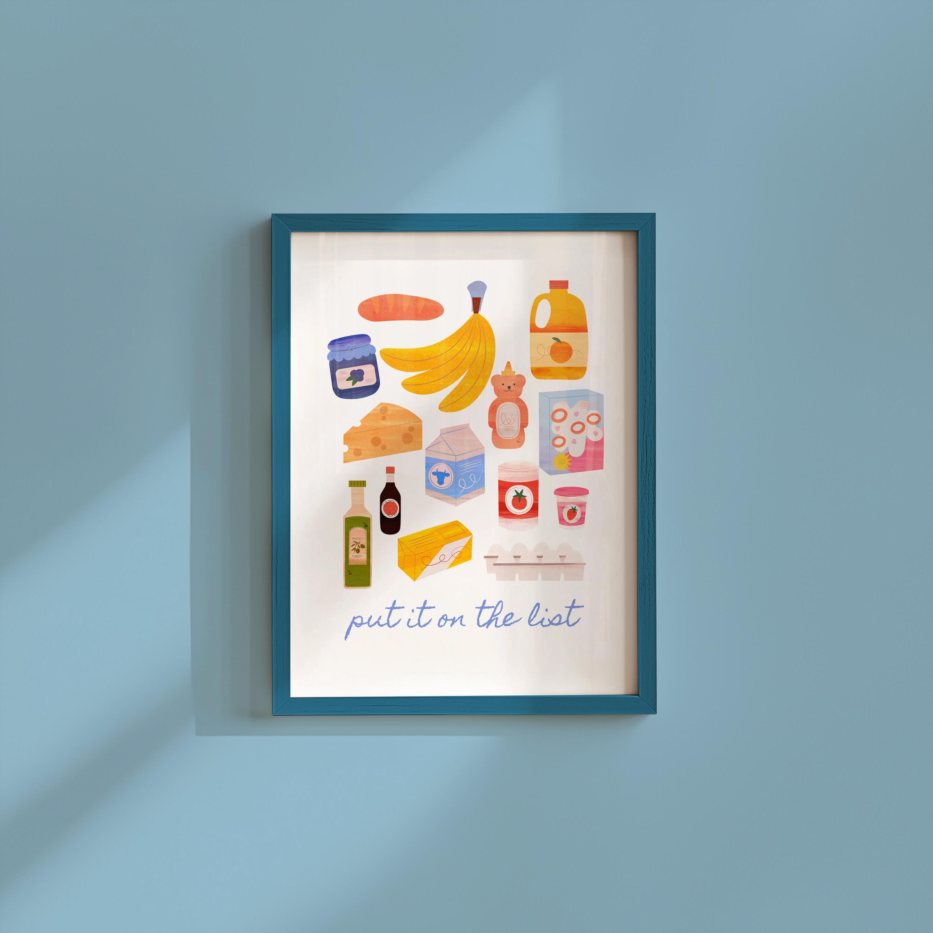 Let's Eat Kitchen Wall Art, Bon Appetit Print, Maximalist Kitchen Poster, French Poster, Dining Room, Typography Print, DIGITAL DOWNLOAD