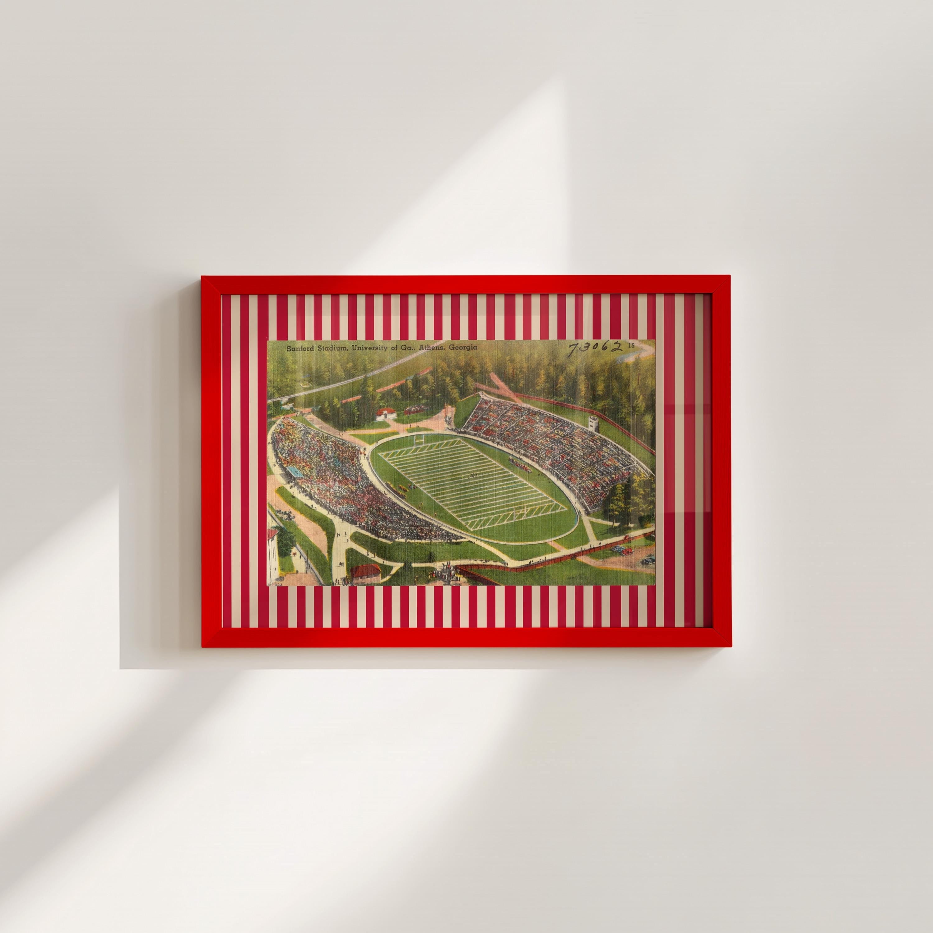 University of Georgia Football Digital Art Print