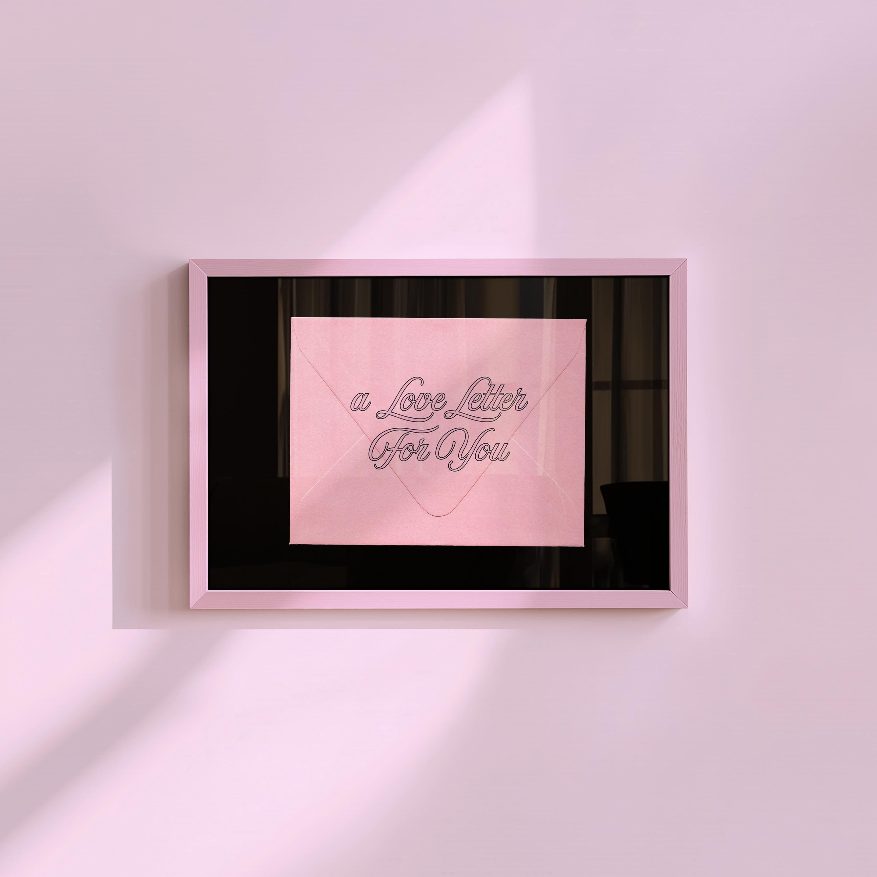 A Love Letter For You Digital Art Print