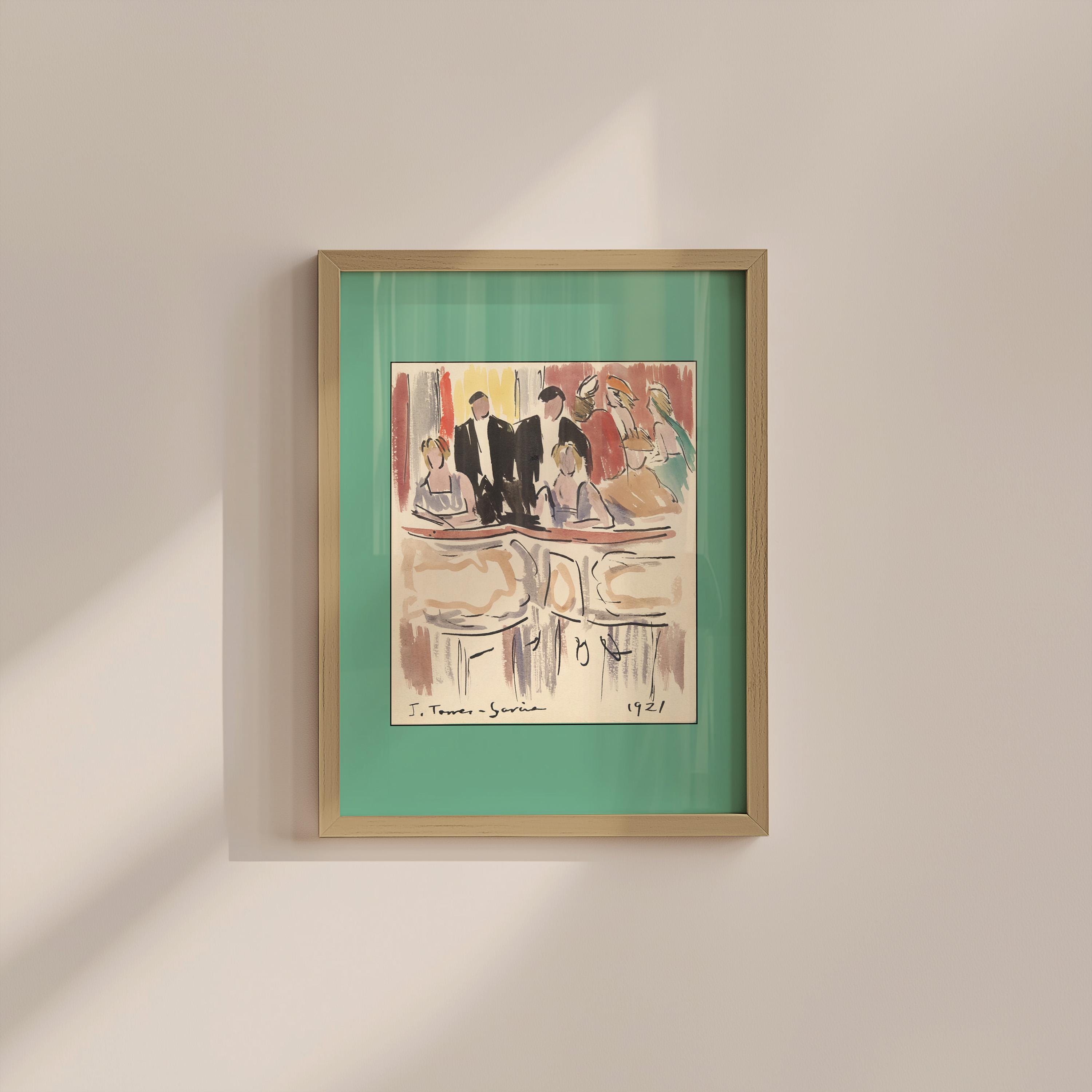 Spectators Classic Painting Digital Art Print