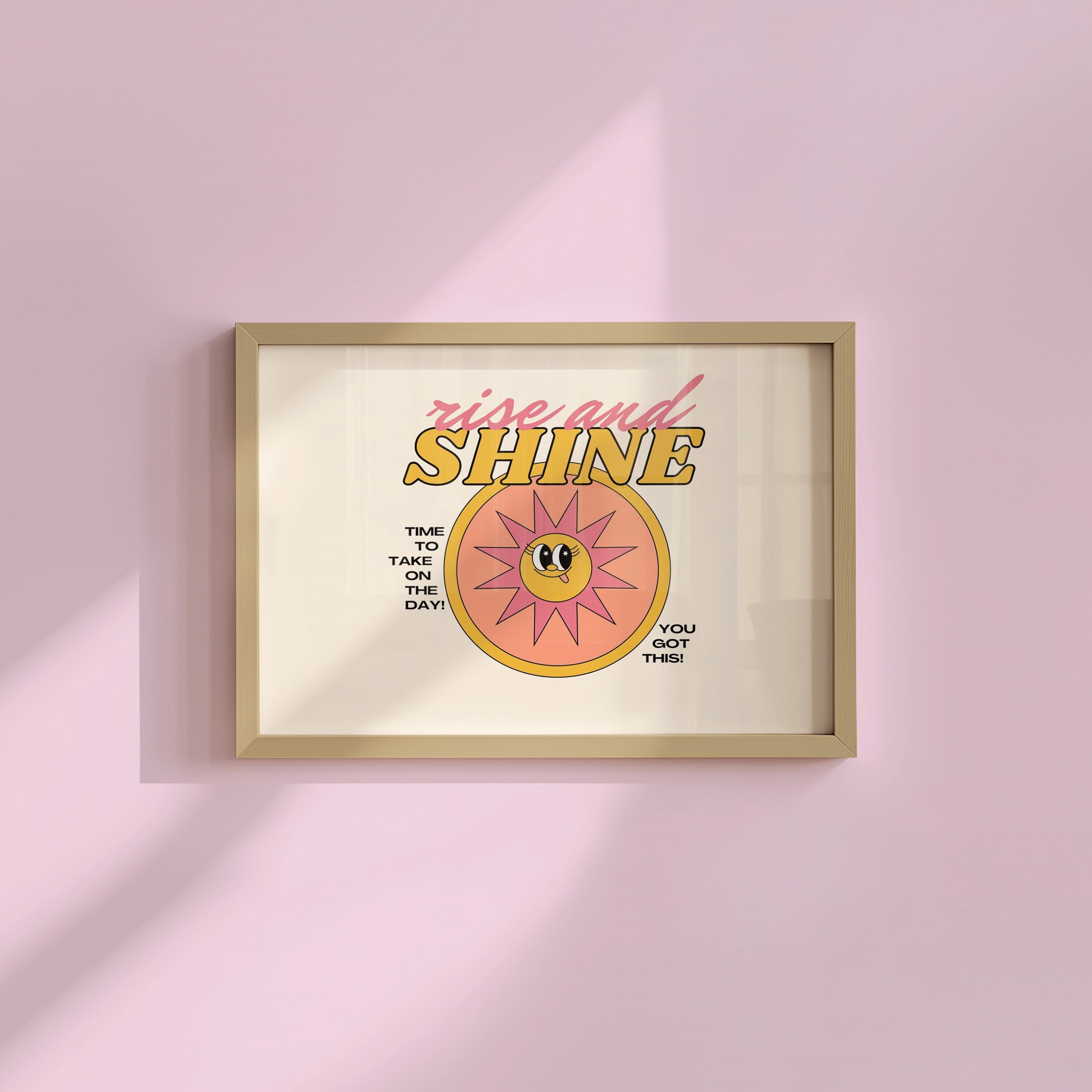 Digital Prints-Gift For Teacher-Wall Art Print-Downloadable Print-Trendy Art-70s Art Print-Education Print-Classroom Print-Homeschool Art