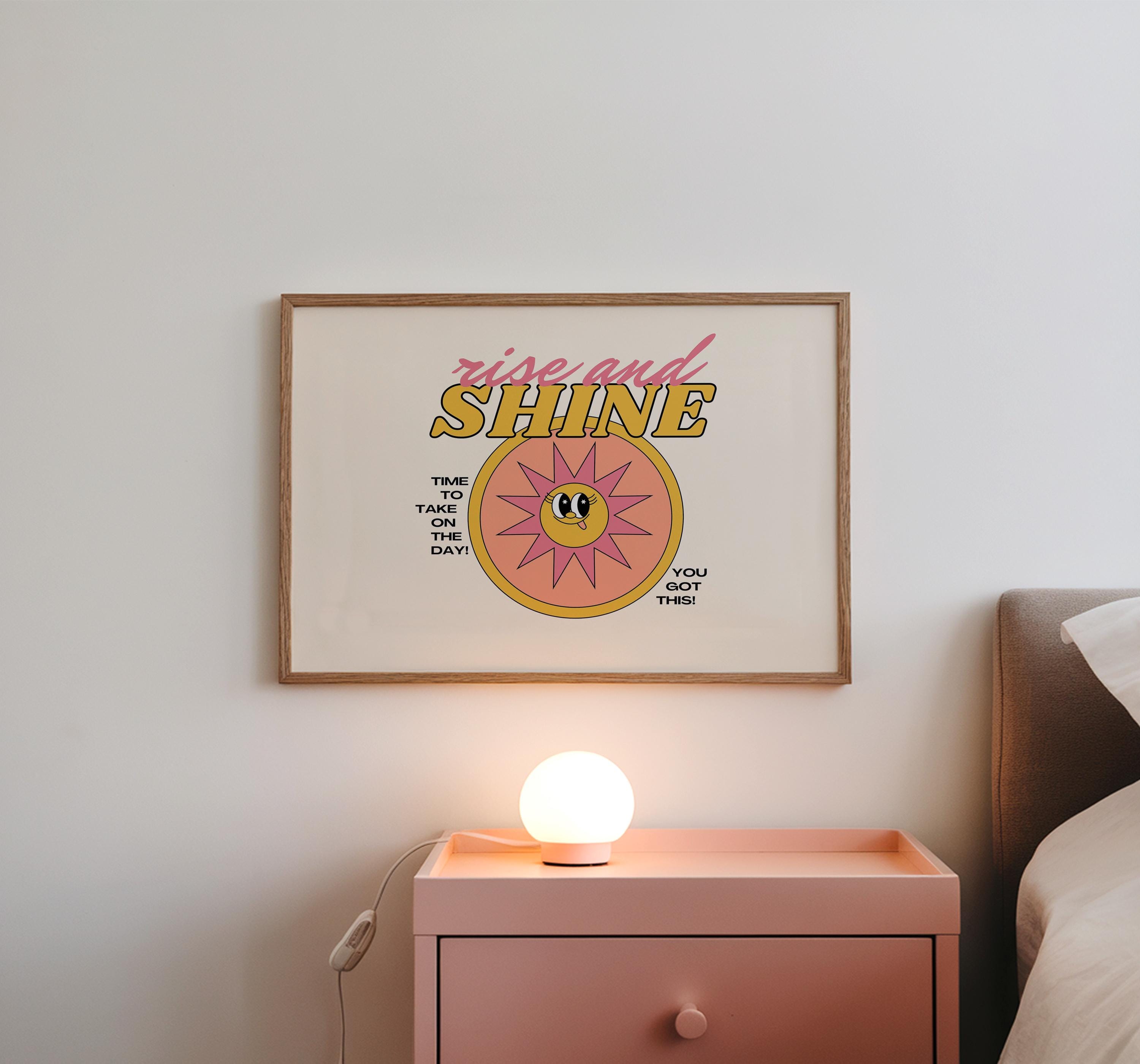 Digital Prints-Gift For Teacher-Wall Art Print-Downloadable Print-Trendy Art-70s Art Print-Education Print-Classroom Print-Homeschool Art