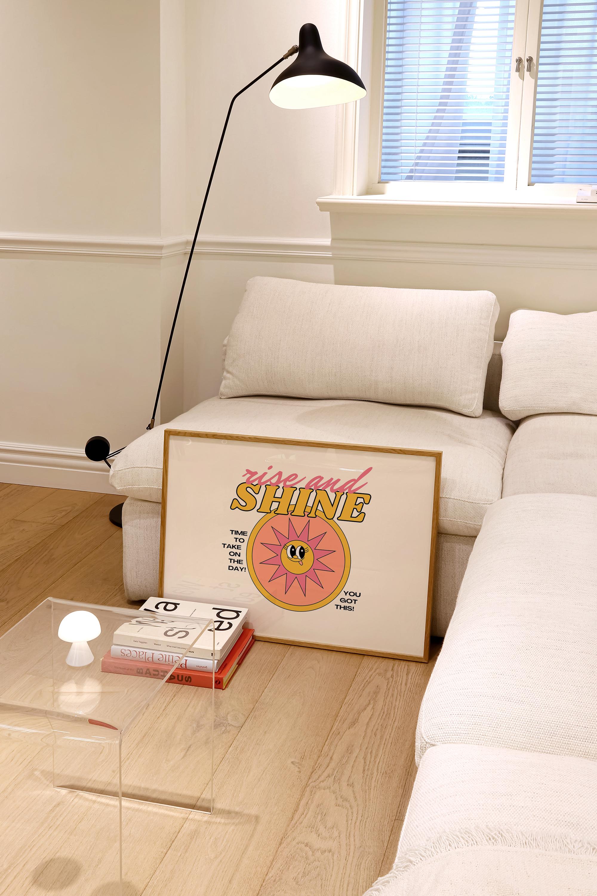 Digital Prints-Gift For Teacher-Wall Art Print-Downloadable Print-Trendy Art-70s Art Print-Education Print-Classroom Print-Homeschool Art