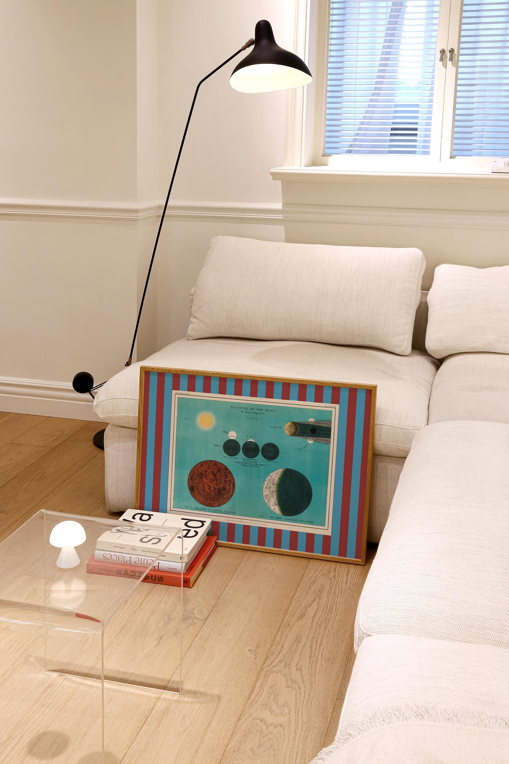 Planets Nursery Art Print: Eclectic Kids Room Decor (Digital Download)