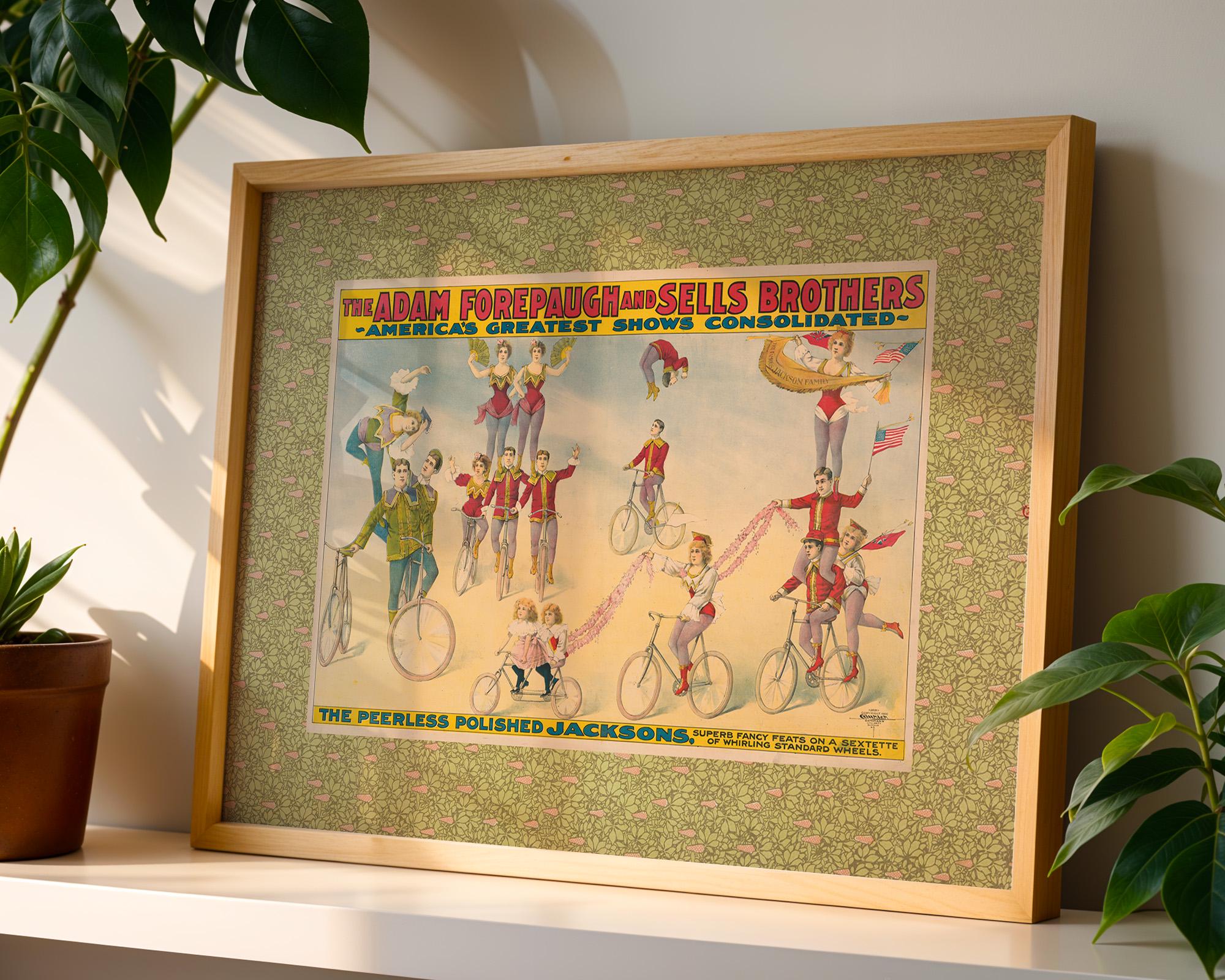 Circus Horizontal Digital Download, kids room, retro kids decor genre neutral baby wall art illustration, vintage nursery, playroom