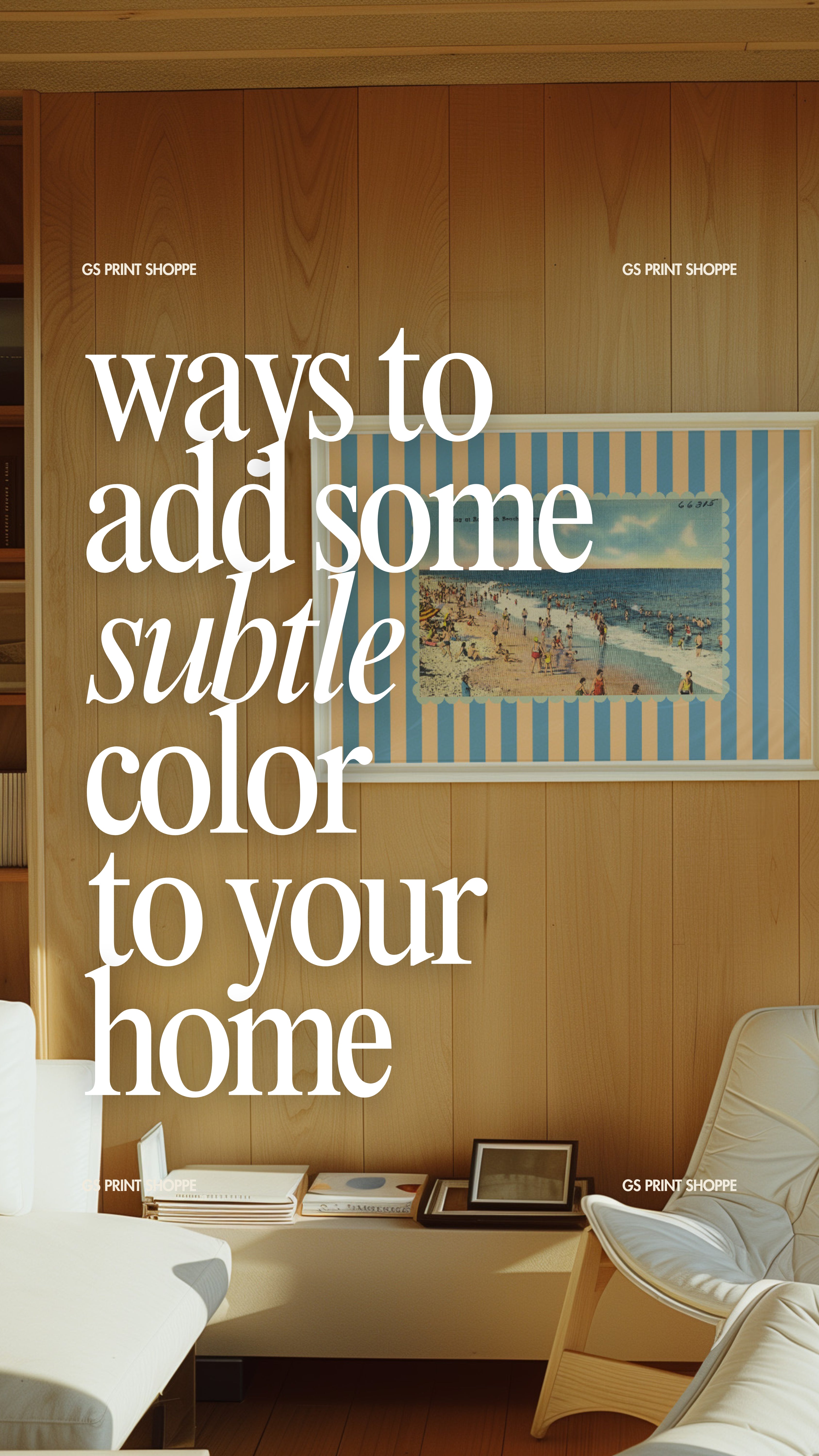 Ways to Add Subtle Color to Your Home