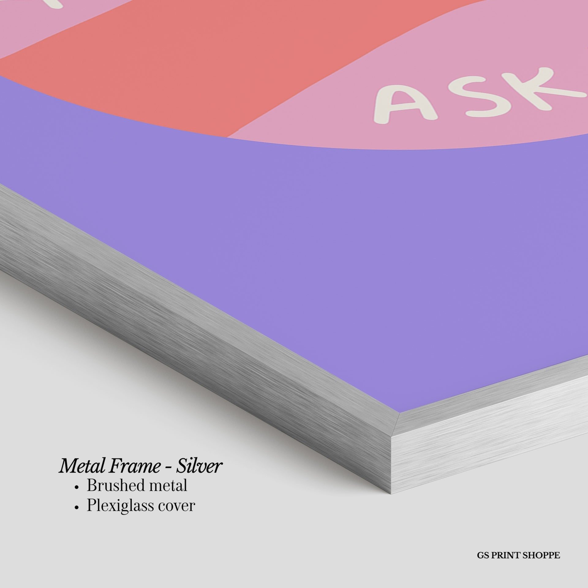 Ask For Help Vertical Art Print