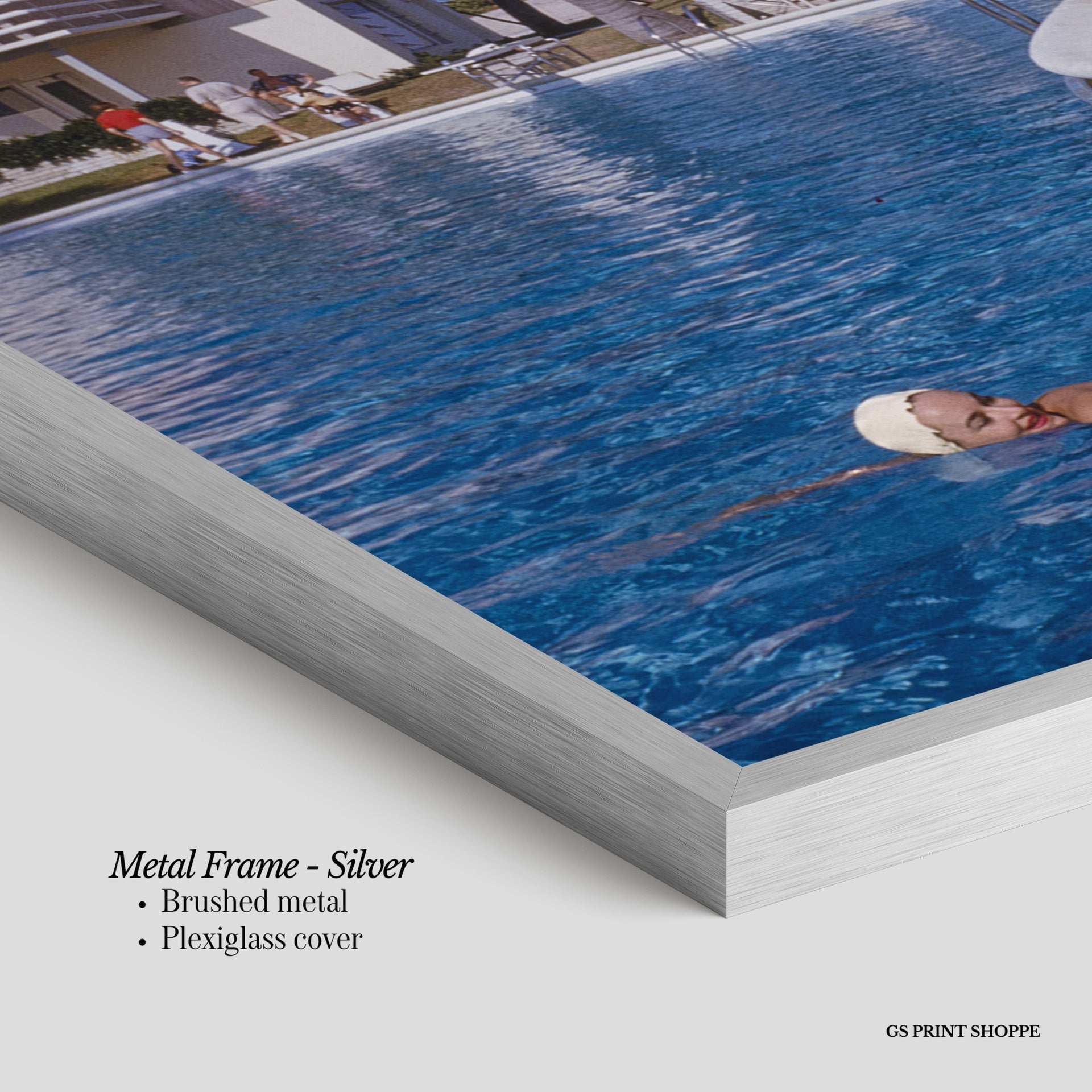 Club Swim Vertical Art Print