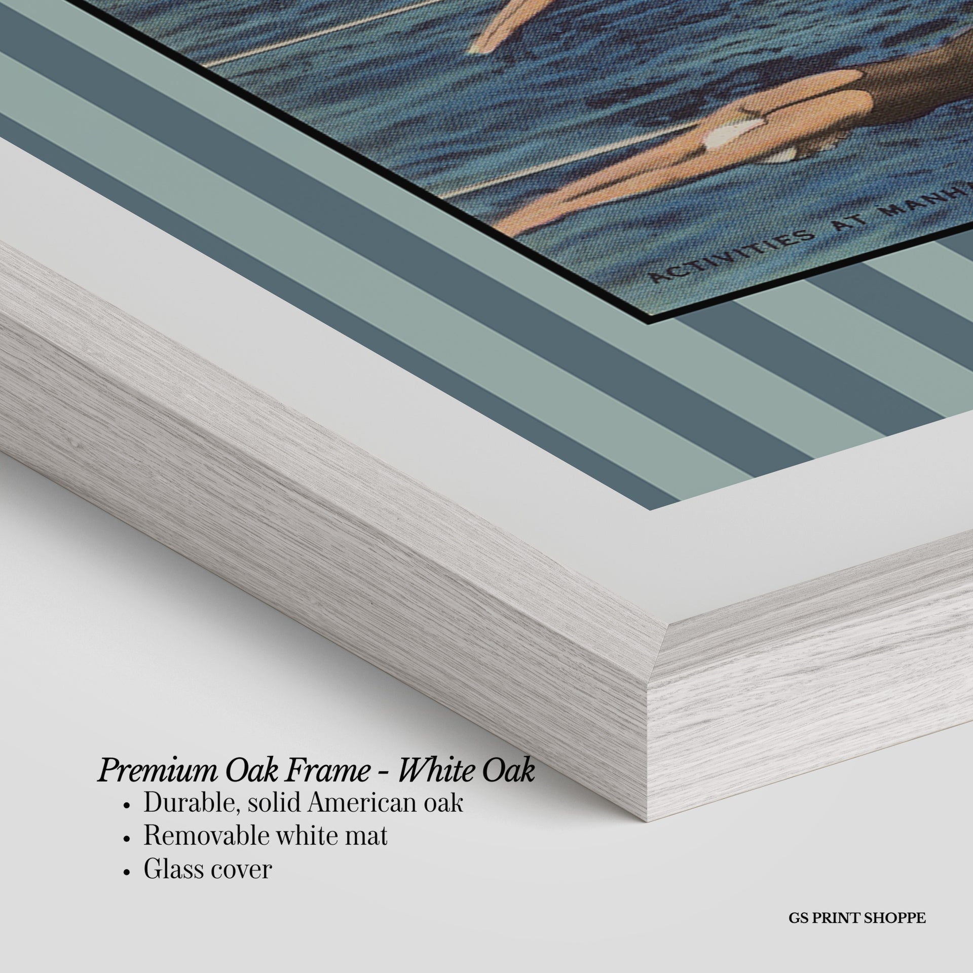 Swimmers Vertical Art Print