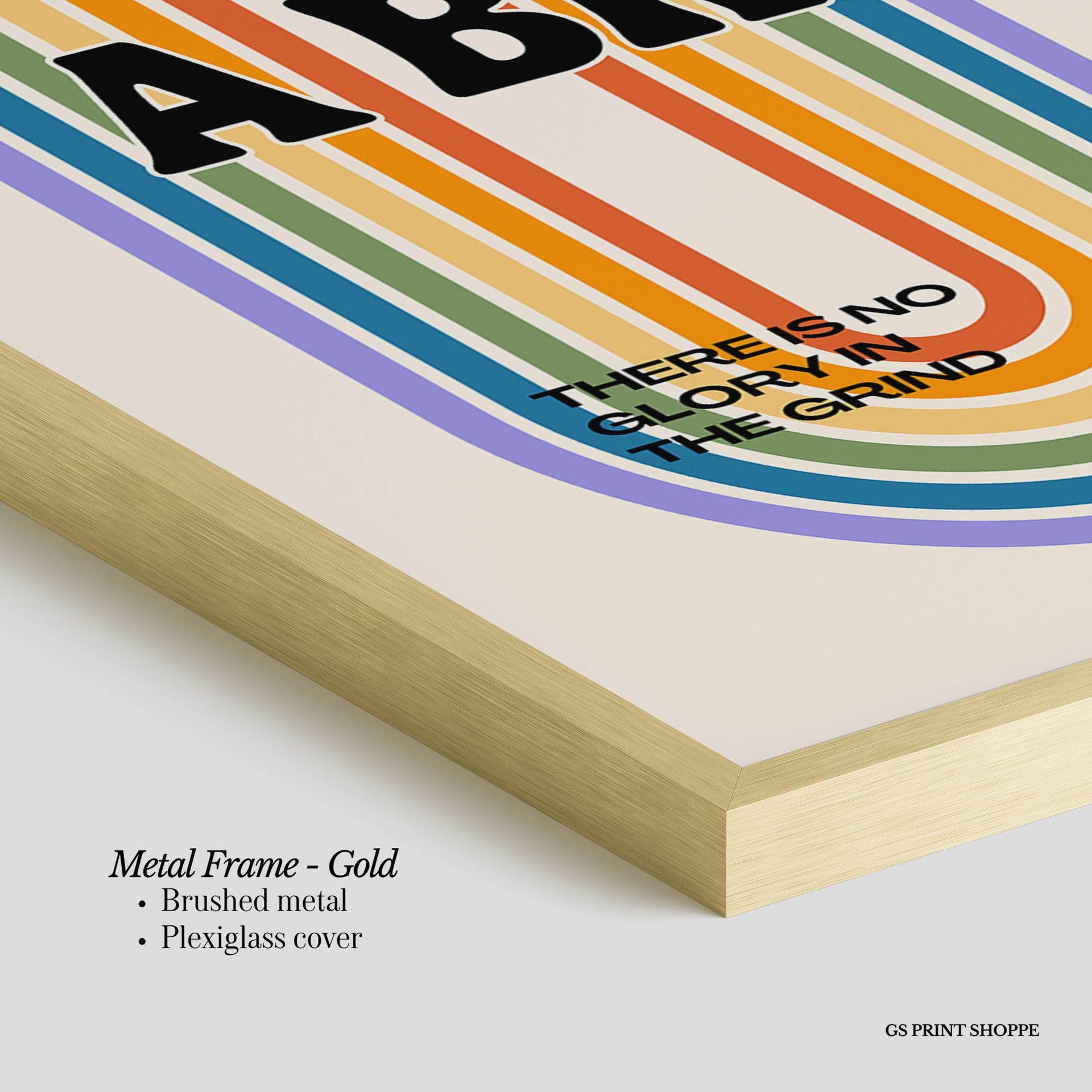 Take a Break Rainbow Vertical Art Print