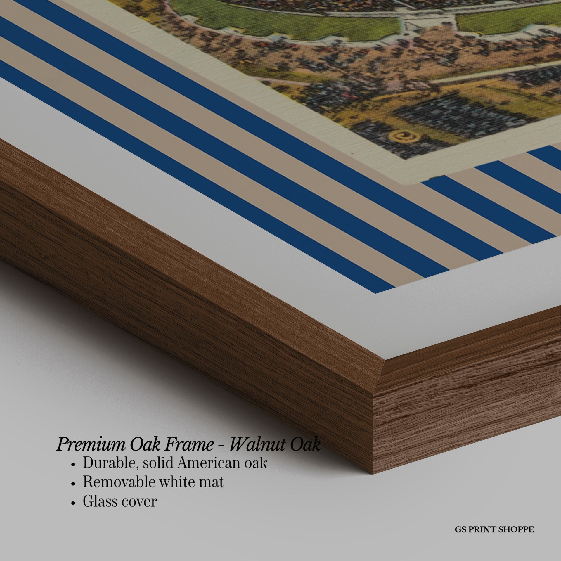 Yale Stadium Horizontal Art Print