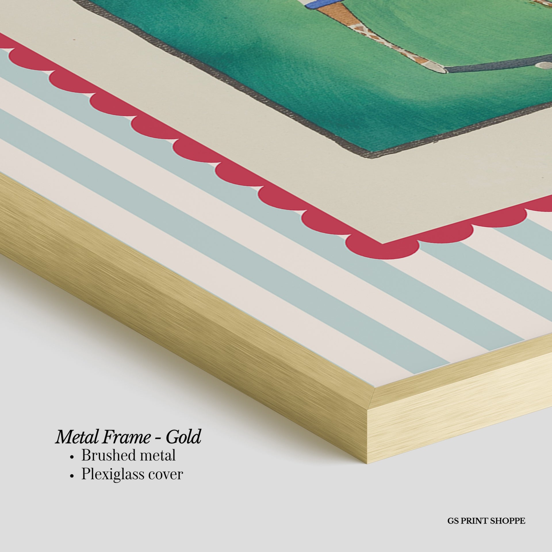 1920s Golf Vertical Art Print