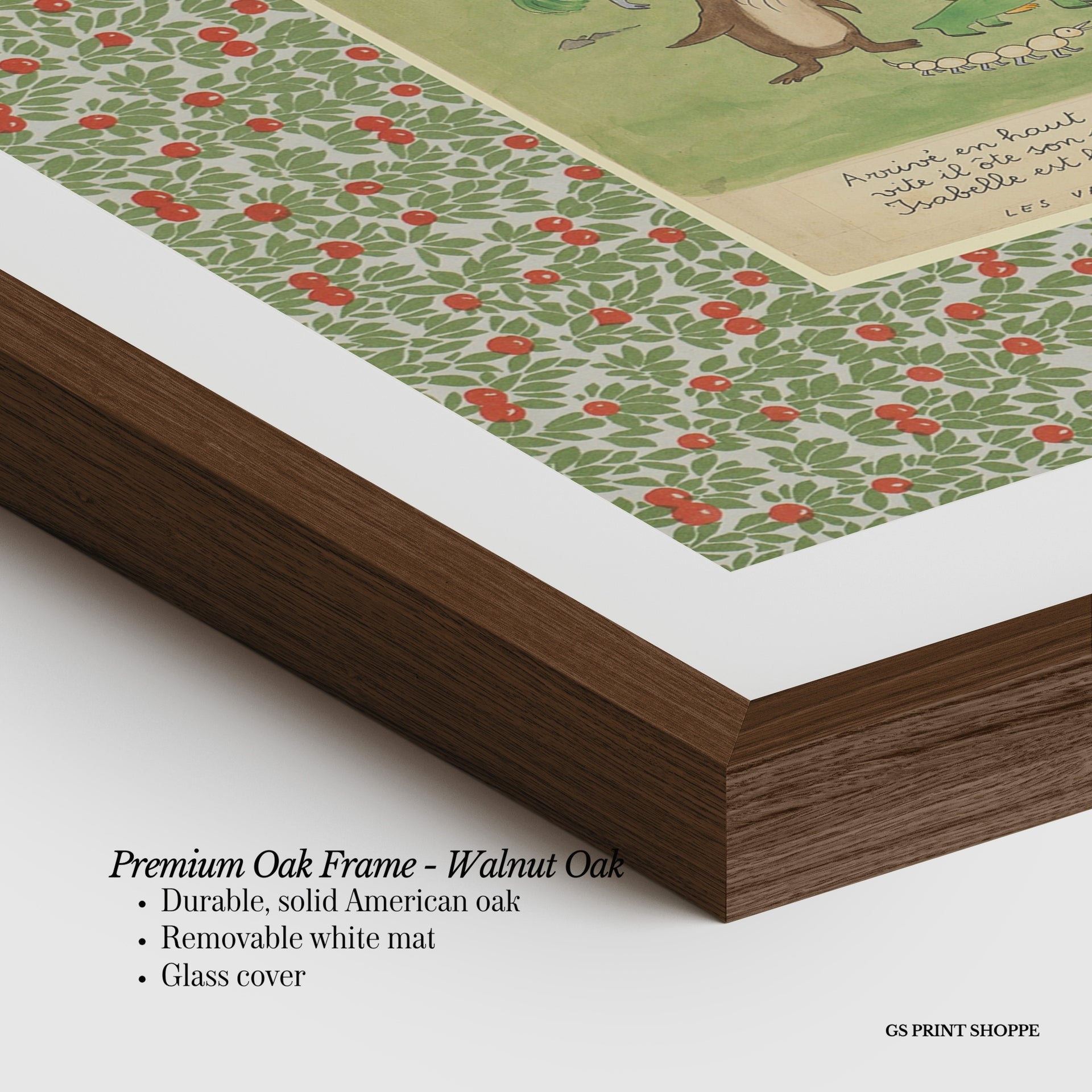 Set of Four Zephir the Monkey Horizontal Art Prints
