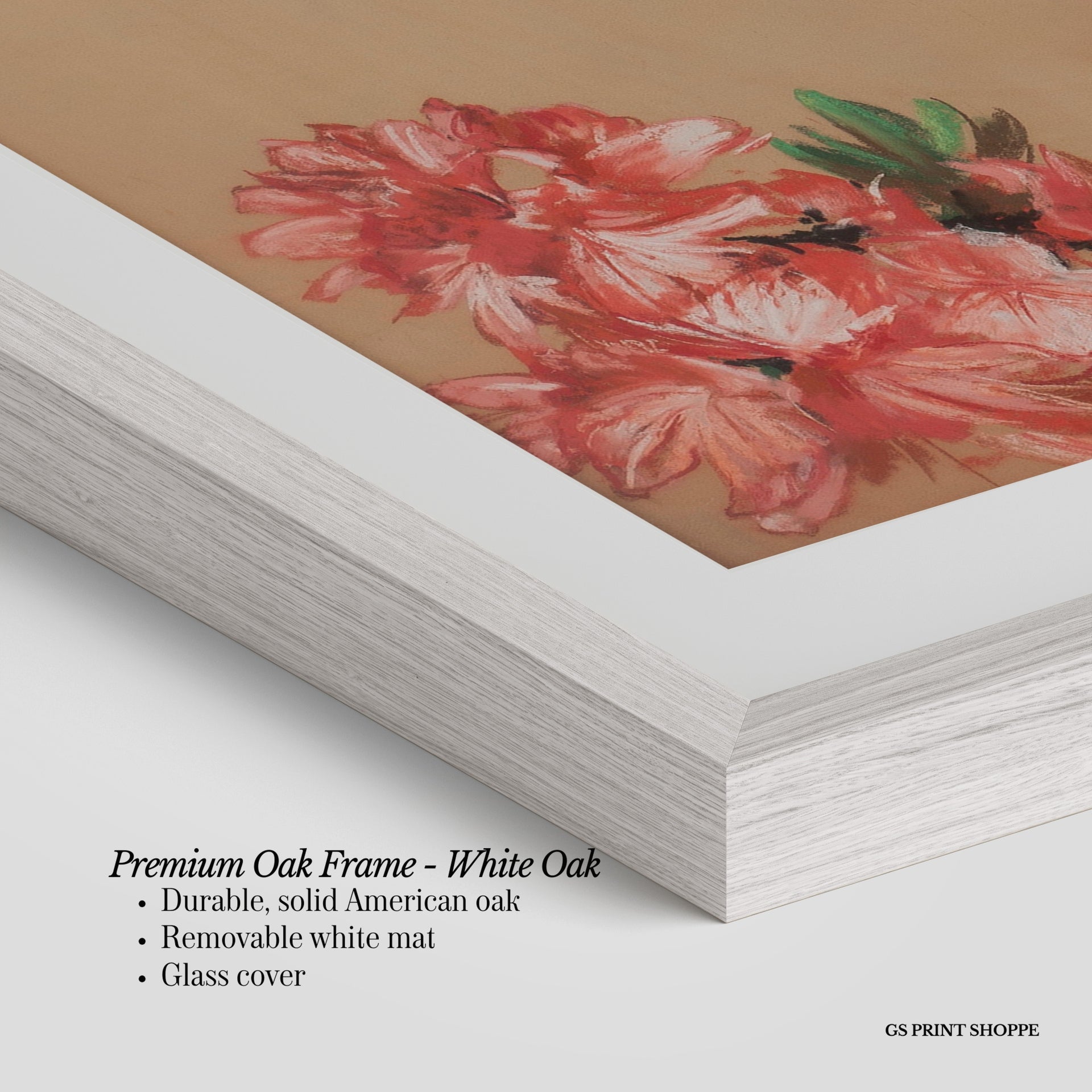 Pink Asaela Horizontal Art Print