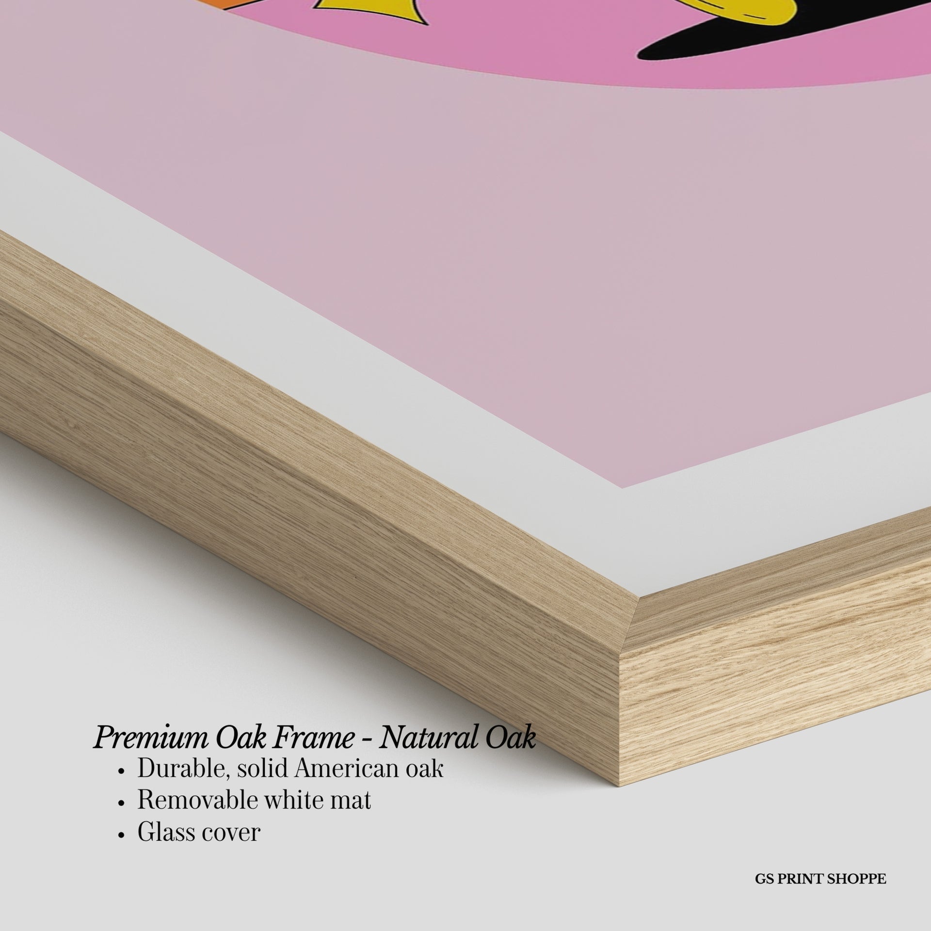 Let's Read Vertical Art Print - Pink